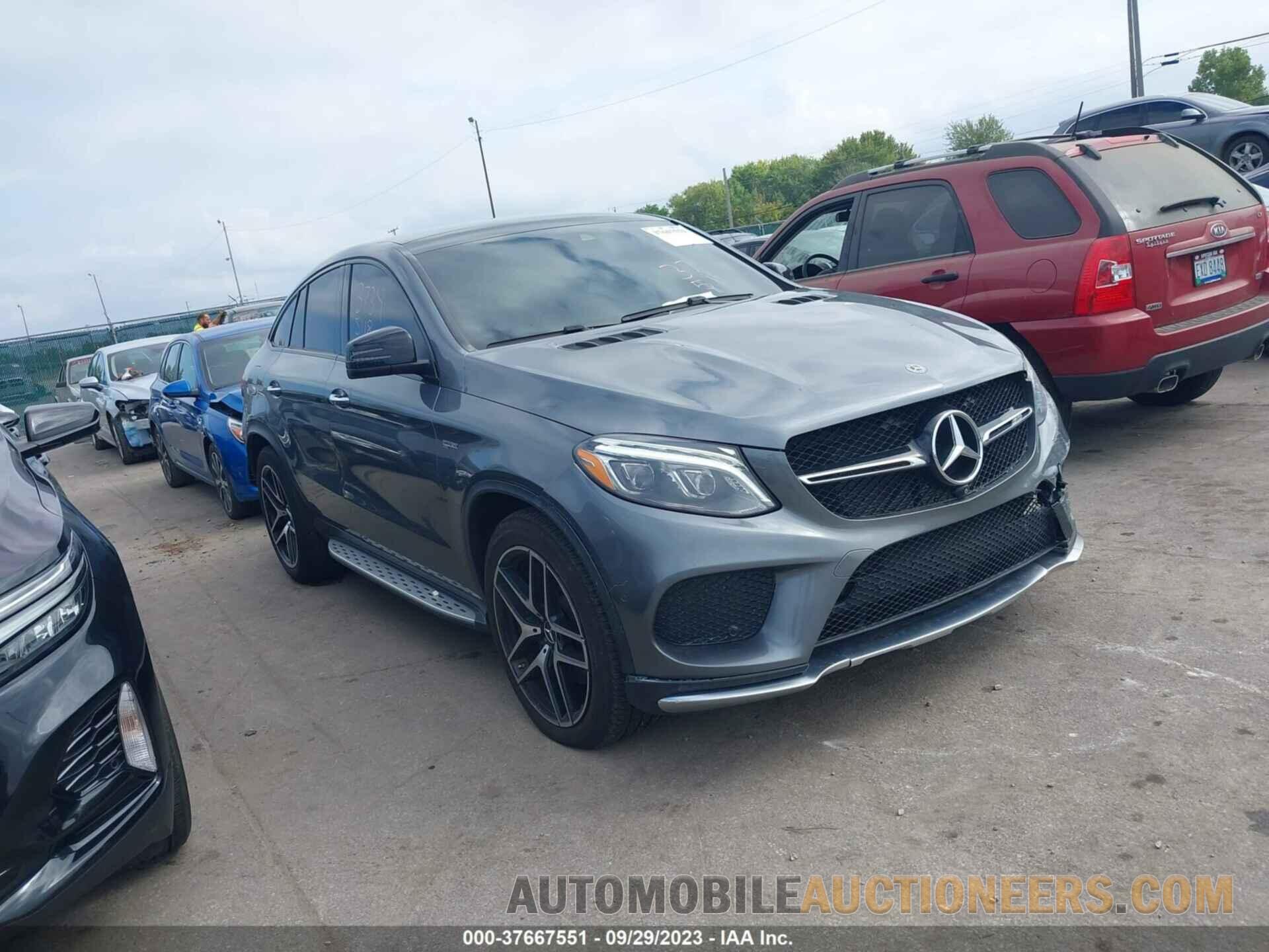 4JGED6EB6HA086858 MERCEDES-BENZ AMG GLE 43 COUPE 2017