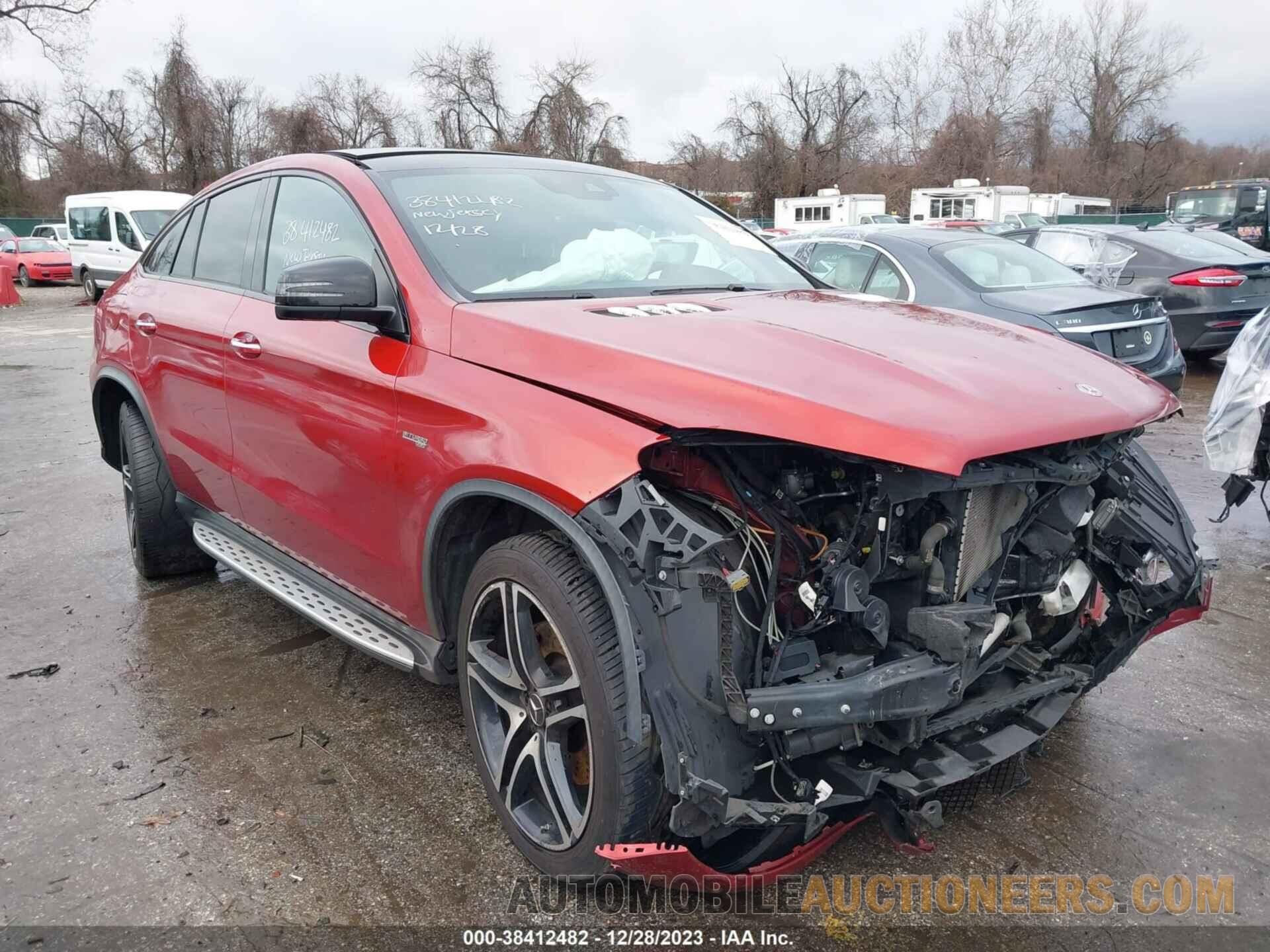 4JGED6EB6KA137069 MERCEDES-BENZ AMG GLE 43 COUPE 2019