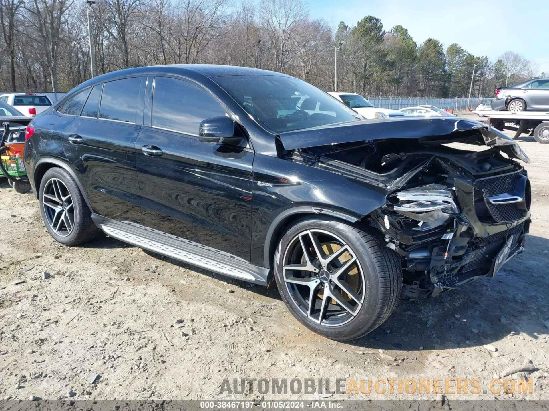 4JGED6EB6KA154289 MERCEDES-BENZ AMG GLE 43 COUPE 2019