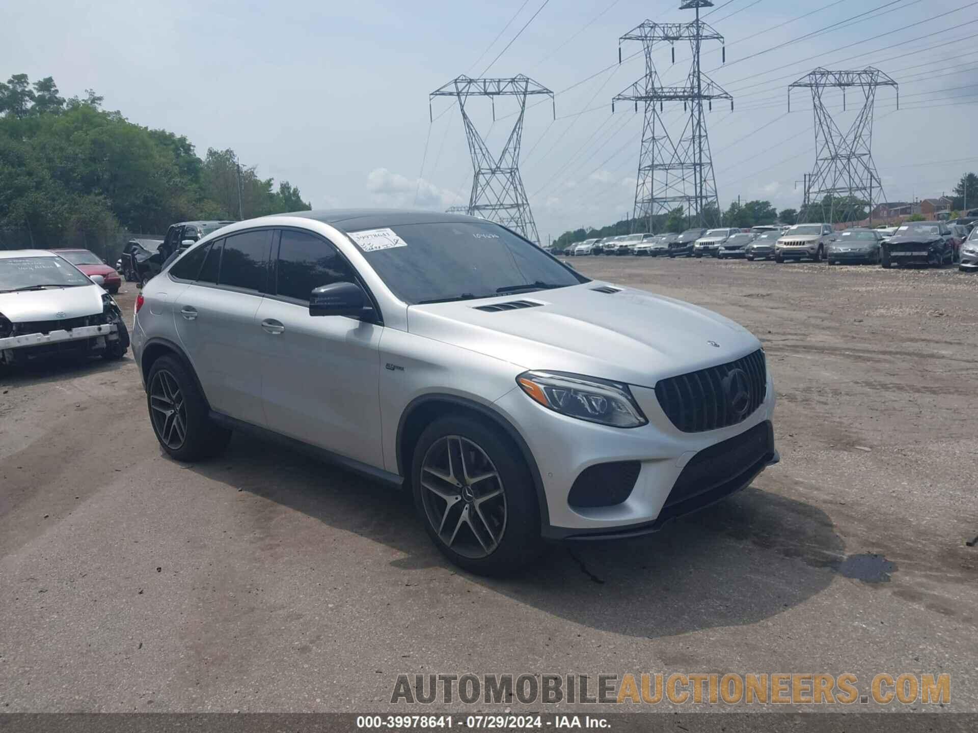 4JGED6EB7JA104676 MERCEDES-BENZ AMG GLE 43 COUPE 2018