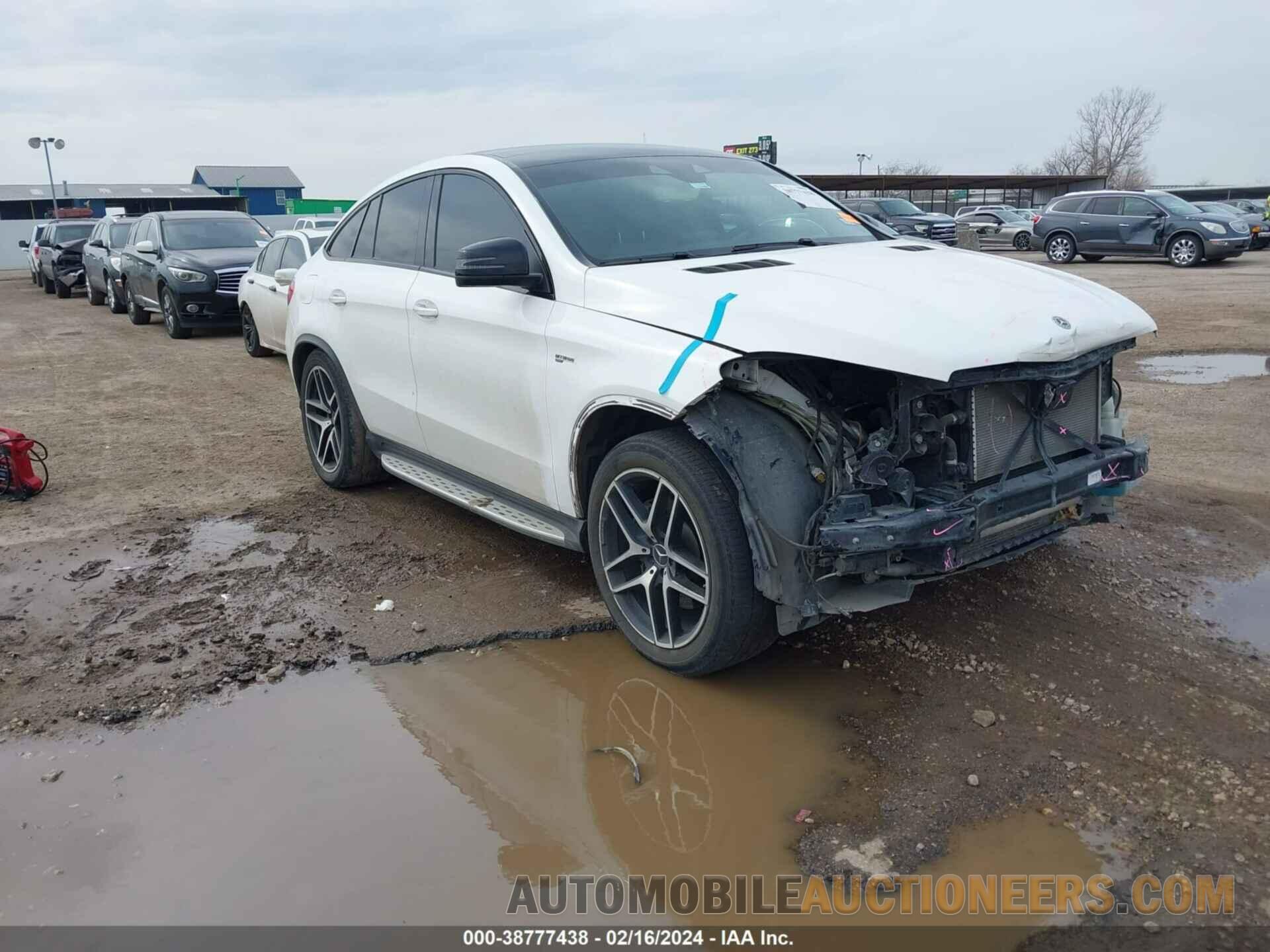 4JGED6EB7JA117718 MERCEDES-BENZ AMG GLE 43 COUPE 2018