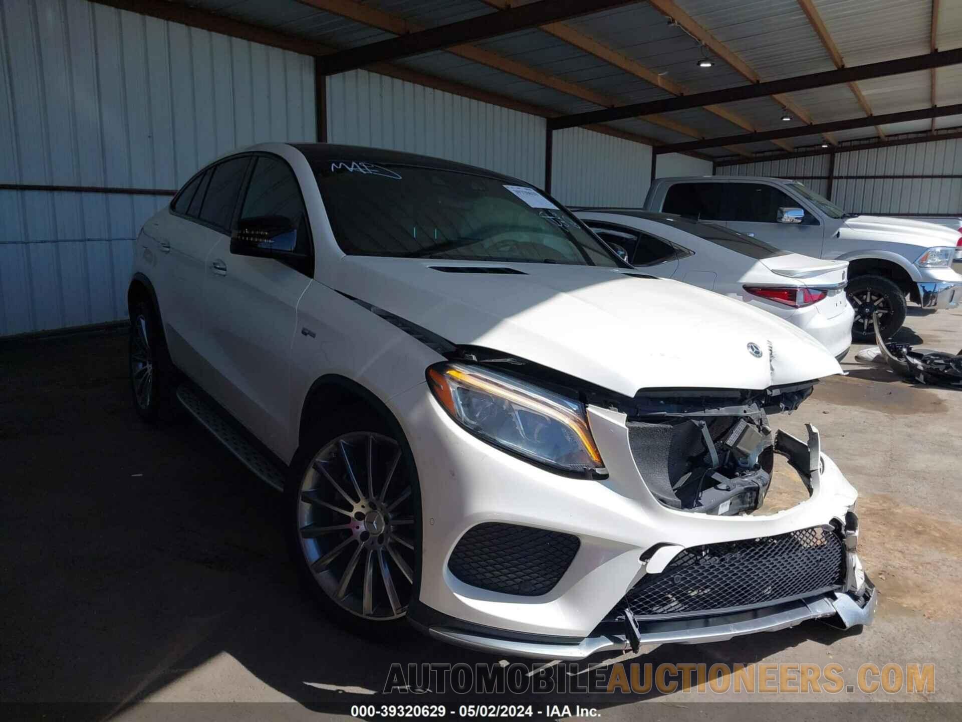 4JGED6EB7KA134164 MERCEDES-BENZ AMG GLE 43 COUPE 2019