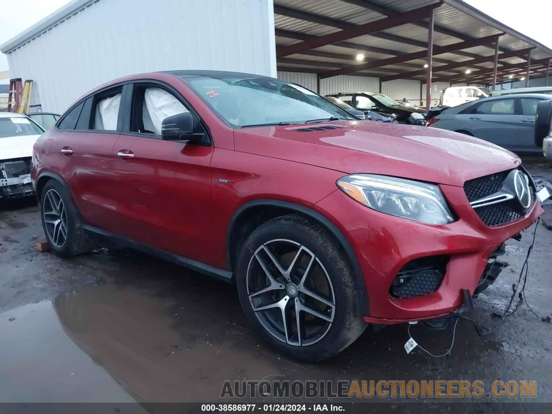 4JGED6EB8GA022223 MERCEDES-BENZ GLE 450 AMG COUPE 2016