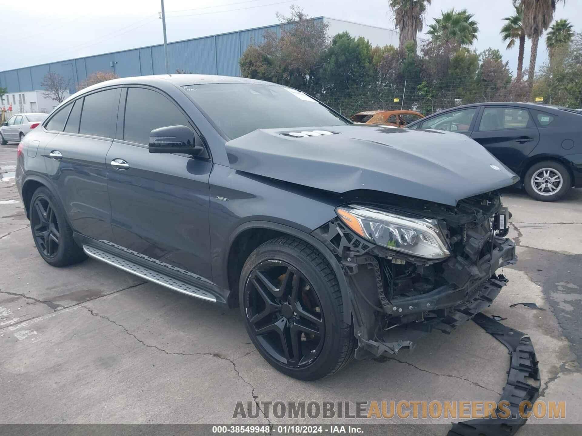 4JGED6EB8GA026157 MERCEDES-BENZ GLE 450 AMG COUPE 2016