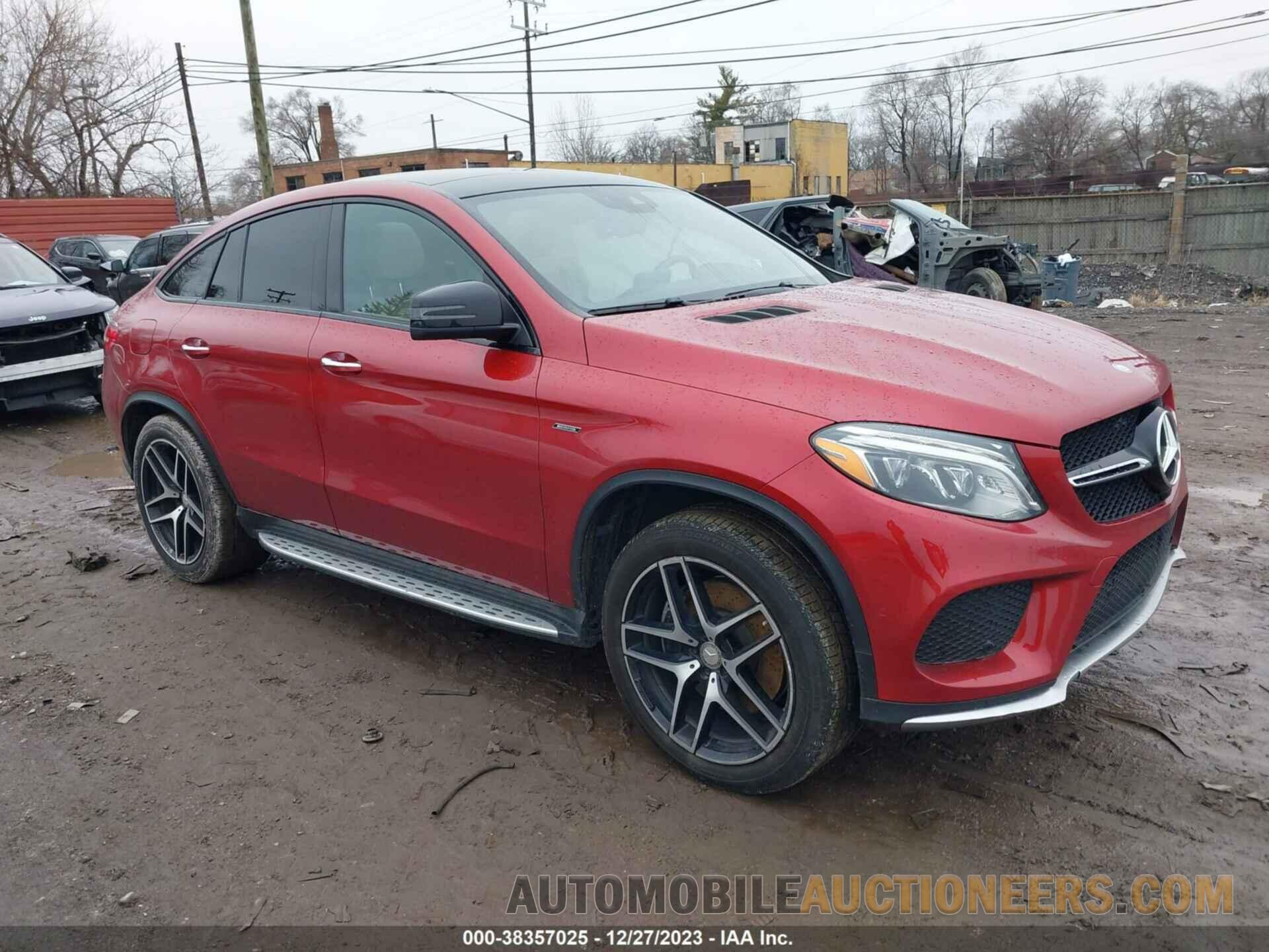 4JGED6EB8GA043430 MERCEDES-BENZ GLE 450 AMG COUPE 2016