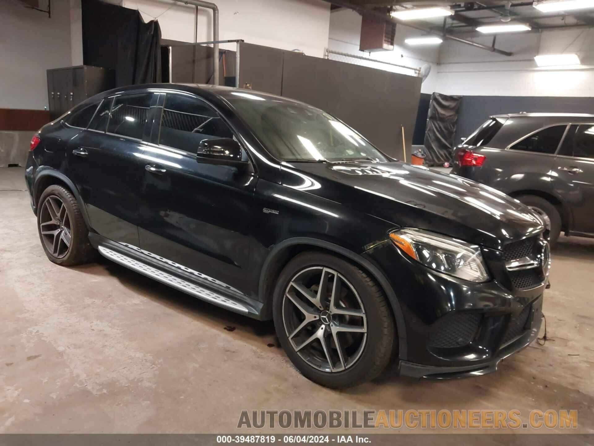 4JGED6EB8KA138210 MERCEDES-BENZ AMG GLE 43 COUPE 2019