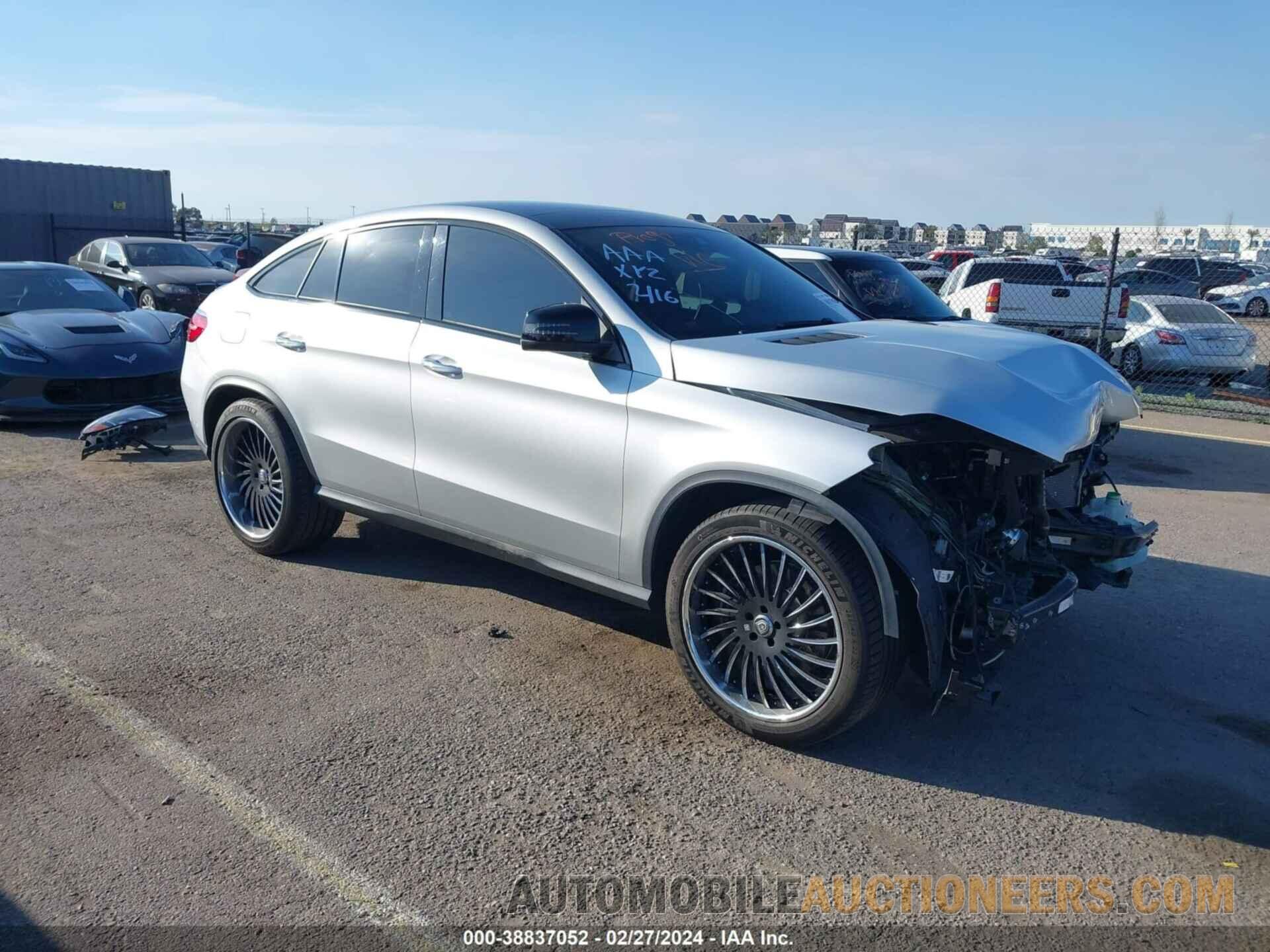 4JGED6EB9GA007021 MERCEDES-BENZ GLE 450 AMG COUPE 2016