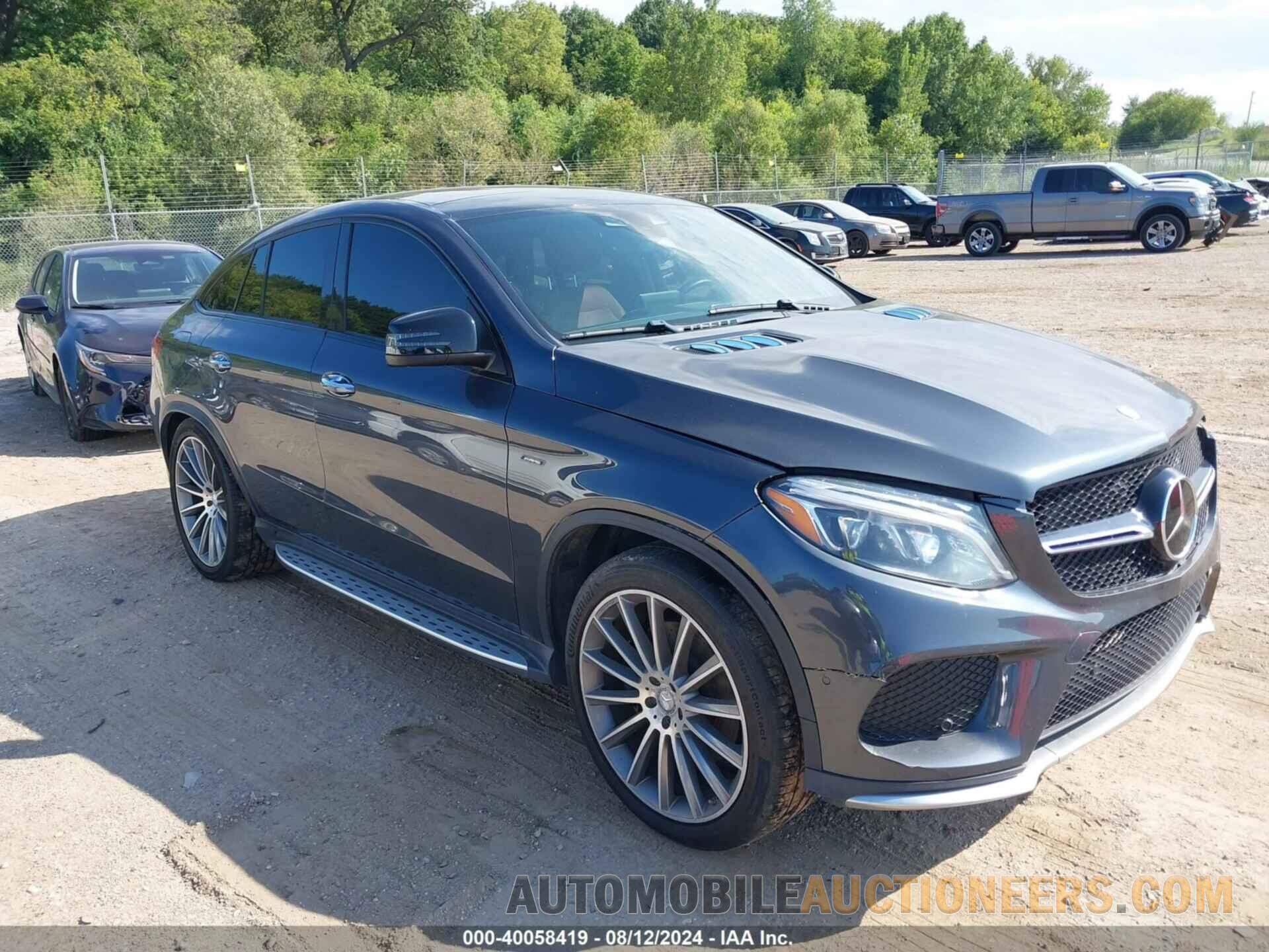 4JGED6EB9GA015006 MERCEDES-BENZ GLE 450 AMG COUPE 2016