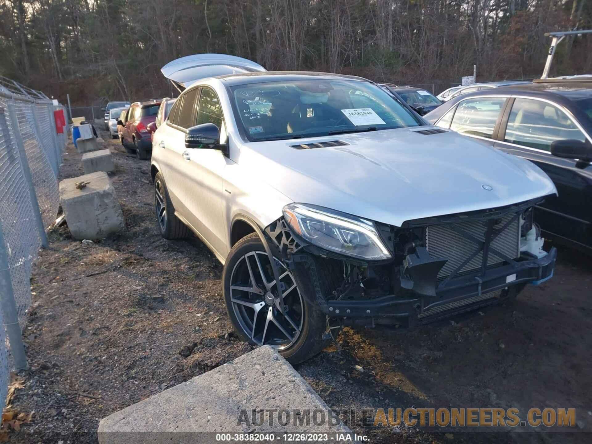 4JGED6EB9GA017189 MERCEDES-BENZ GLE 450 AMG COUPE 2016