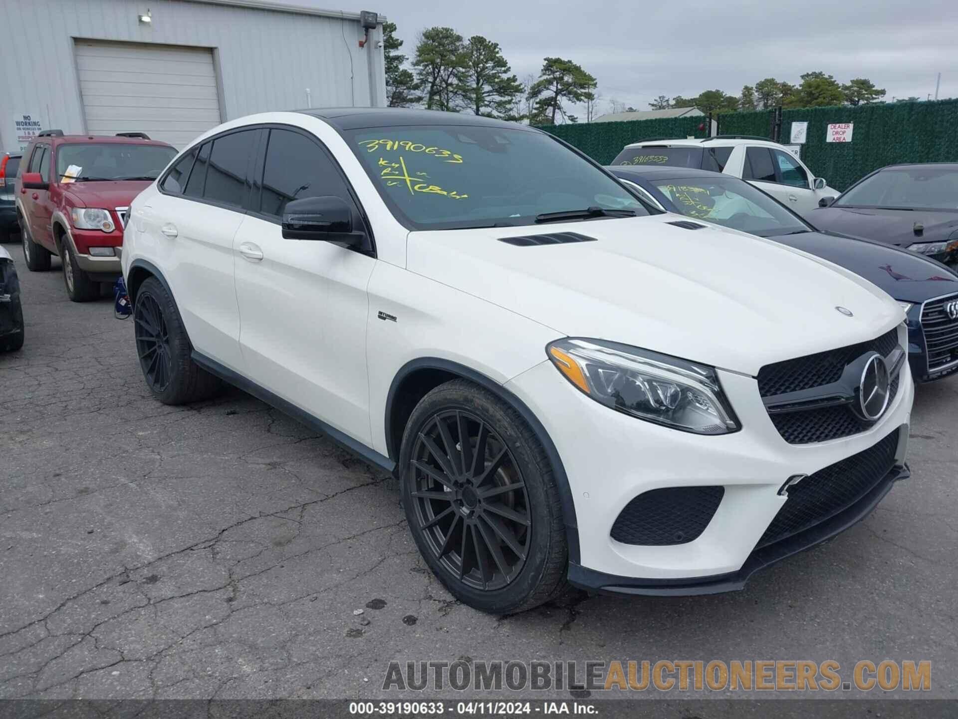 4JGED6EB9HA067186 MERCEDES-BENZ AMG GLE 43 COUPE 2017