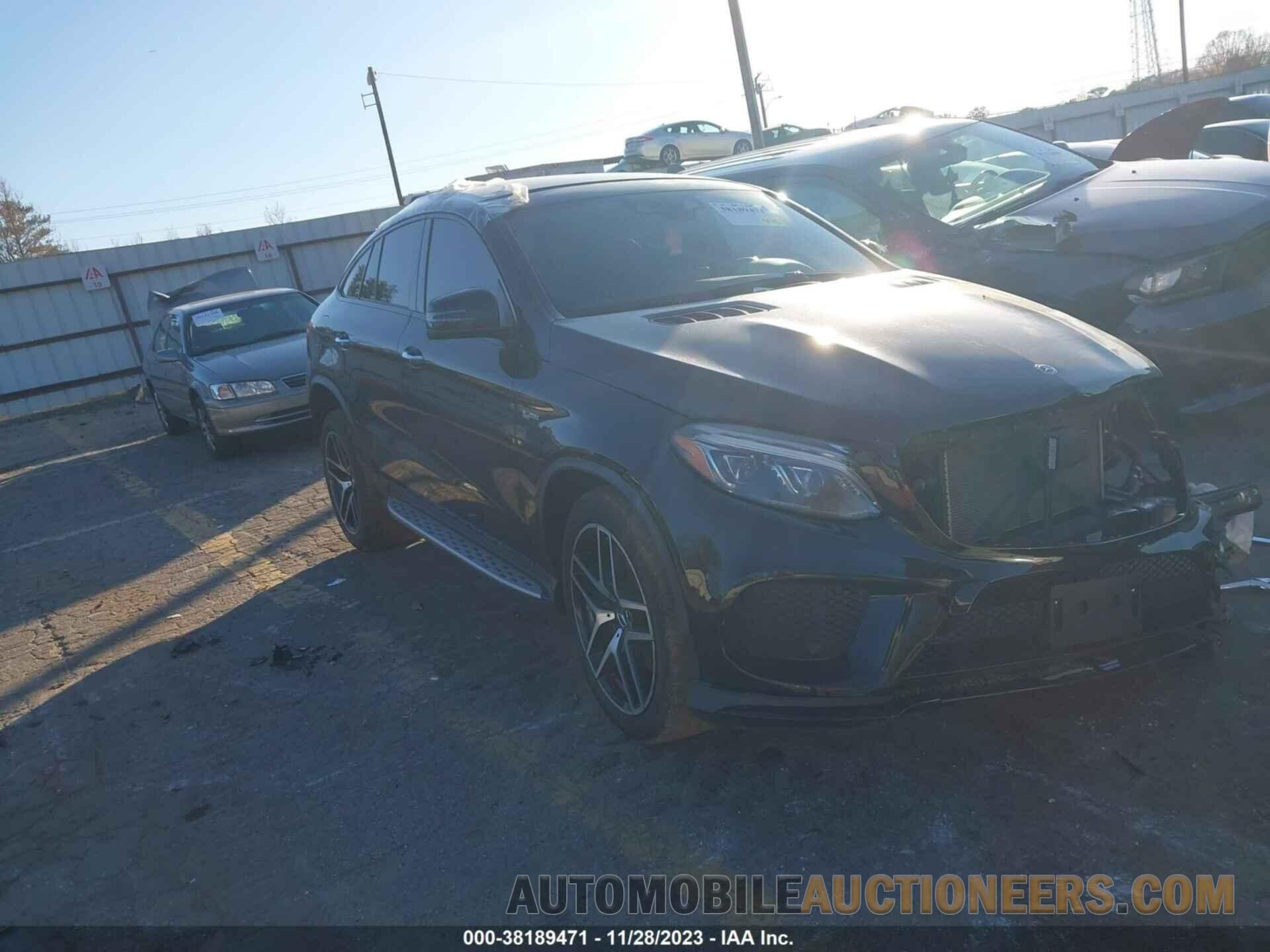 4JGED6EB9JA108258 MERCEDES-BENZ AMG GLE 43 COUPE 2018