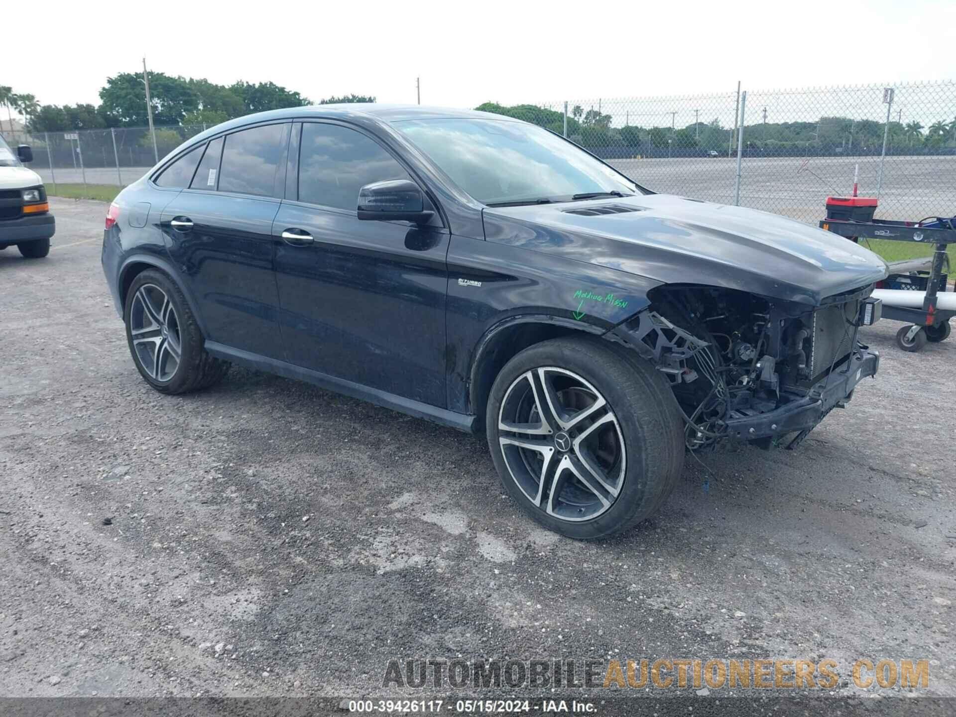 4JGED6EB9JA108759 MERCEDES-BENZ AMG GLE 43 COUPE 2018