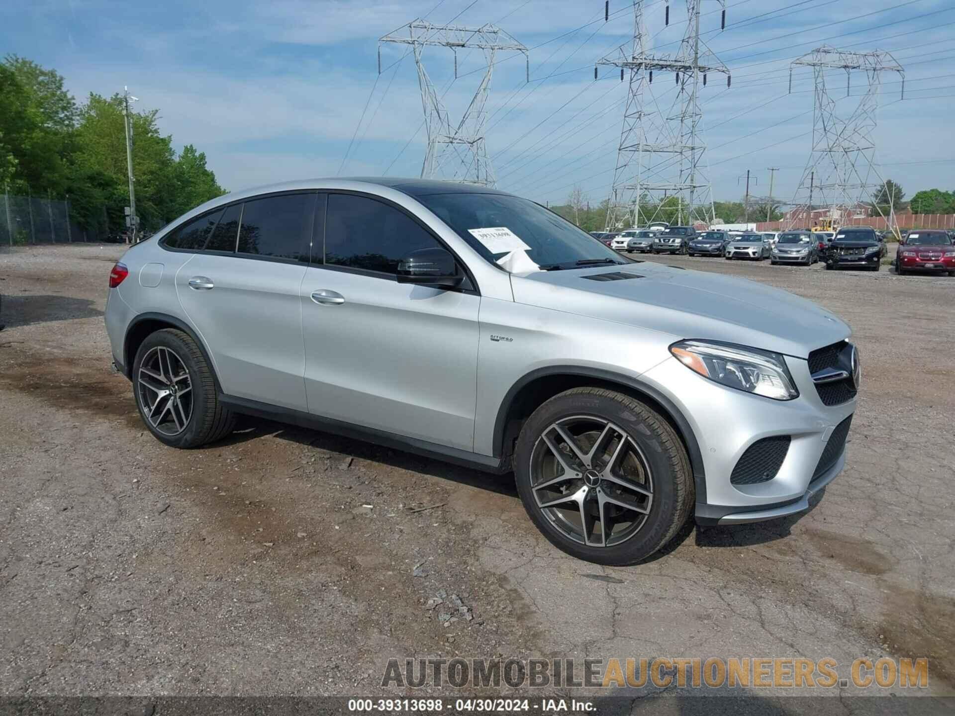 4JGED6EBXHA066905 MERCEDES-BENZ AMG GLE 43 COUPE 2017