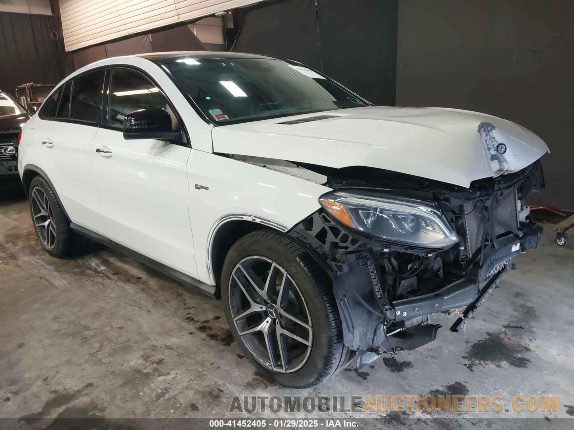 4JGED6EBXHA072090 MERCEDES-BENZ AMG GLE 43 COUPE 2017