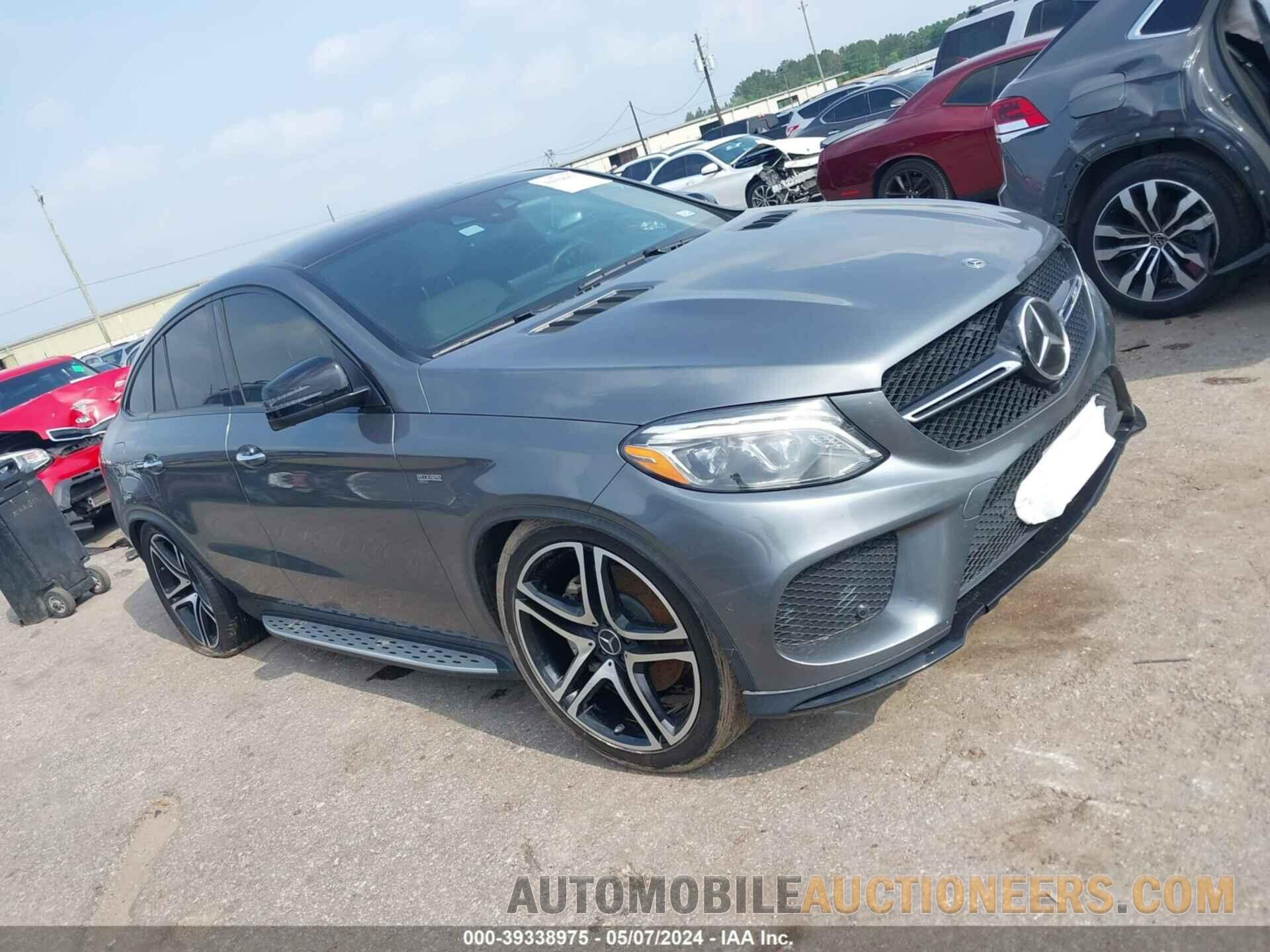 4JGED6EBXKA140279 MERCEDES-BENZ AMG GLE 43 COUPE 2019