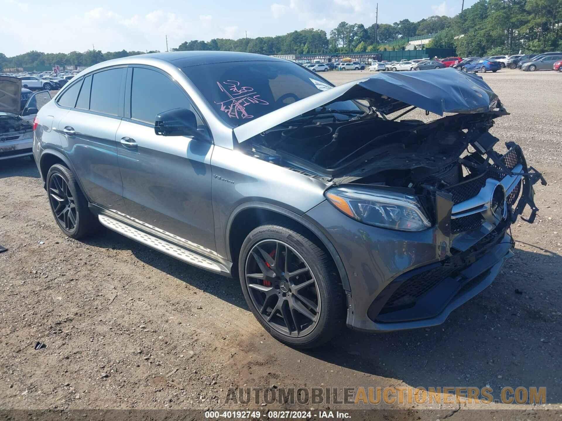 4JGED7FB2HA087025 MERCEDES-BENZ AMG GLE 63 COUPE 2017