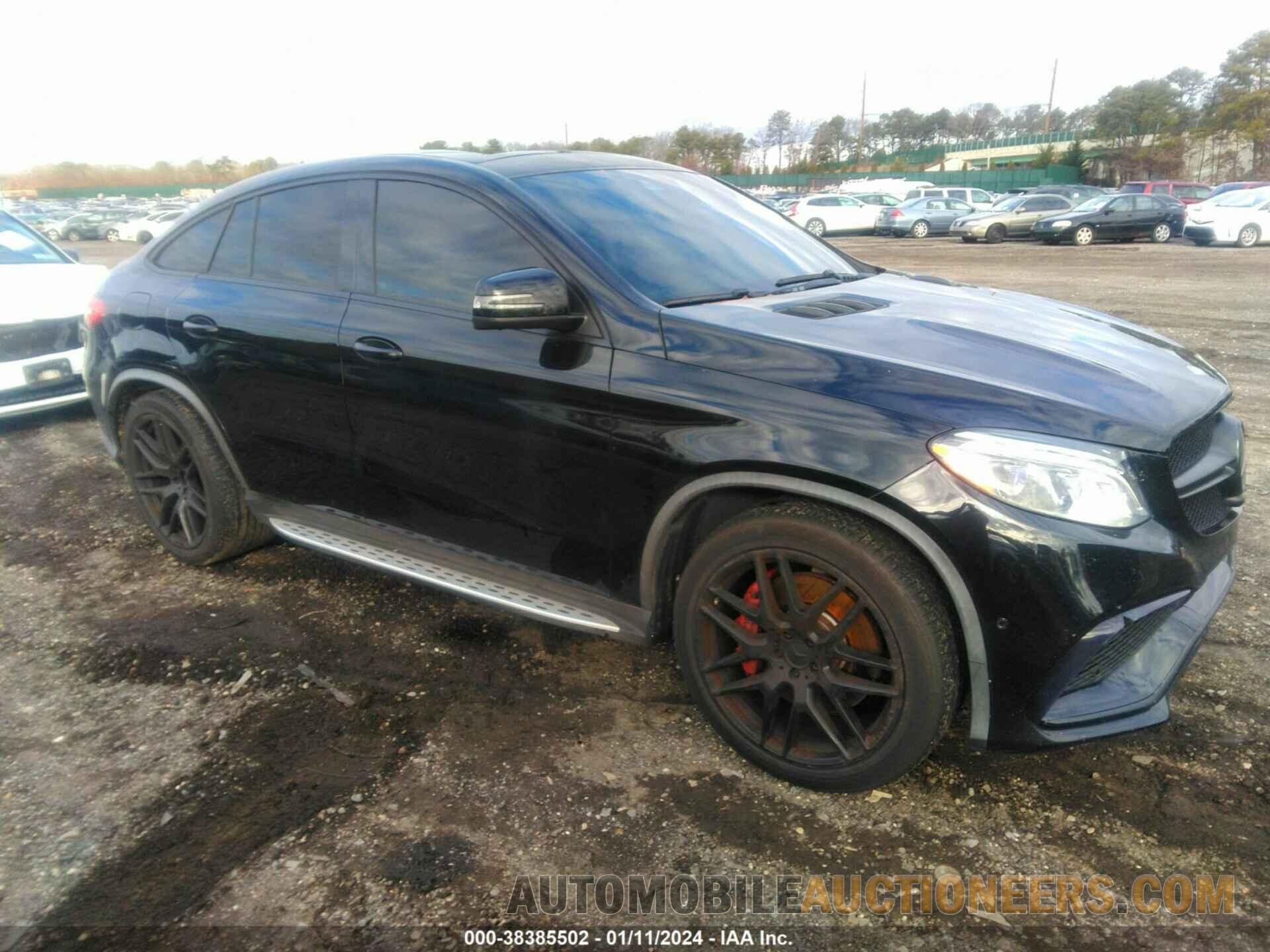 4JGED7FB8GA028284 MERCEDES-BENZ AMG GLE 63 COUPE 2016