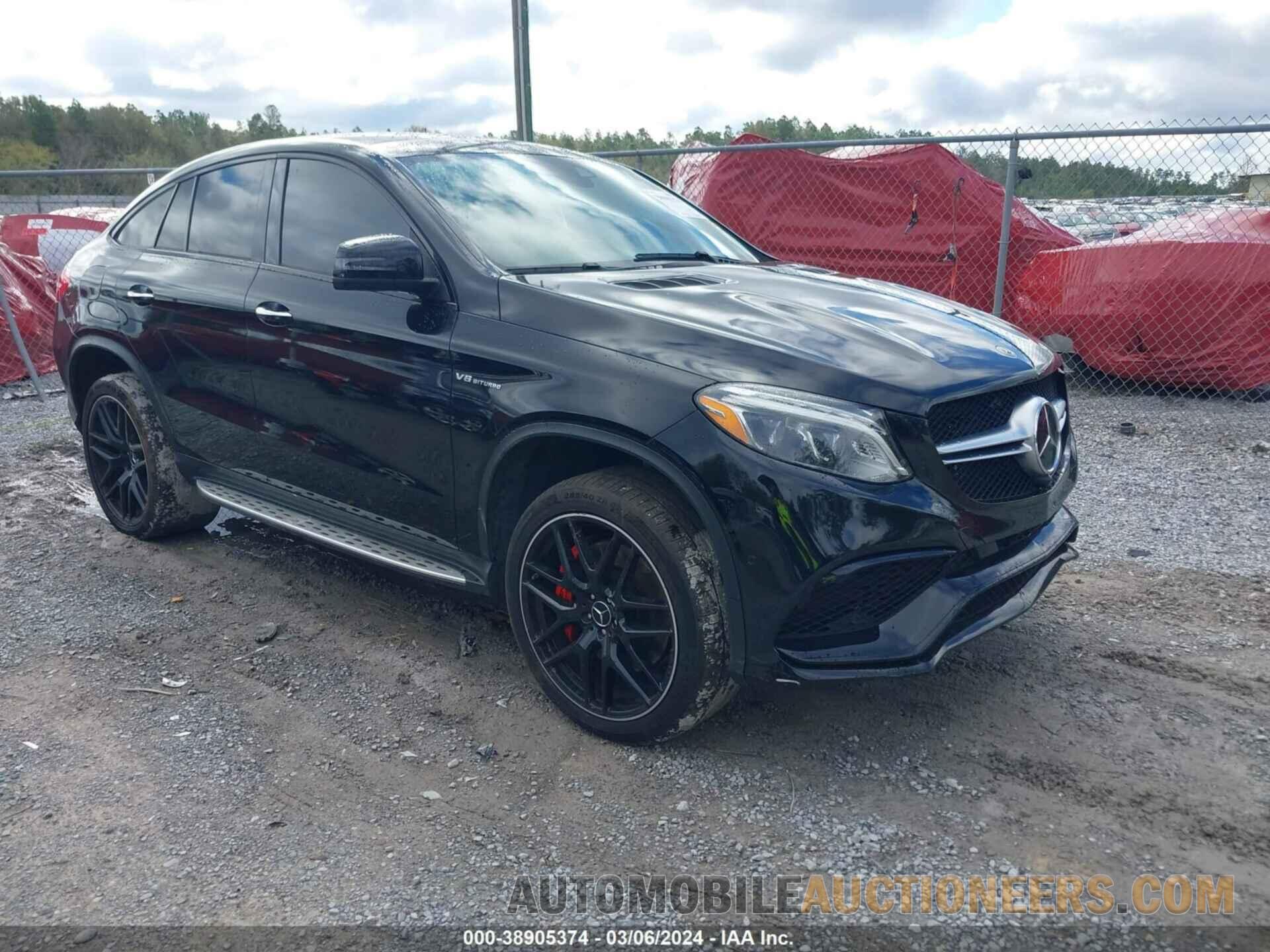 4JGED7FB8KA152841 MERCEDES-BENZ AMG GLE 63 COUPE 2019