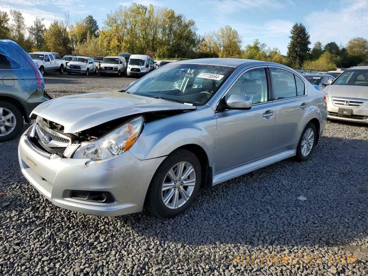 4S3BMAA60C1015800 SUBARU LEGACY 2012