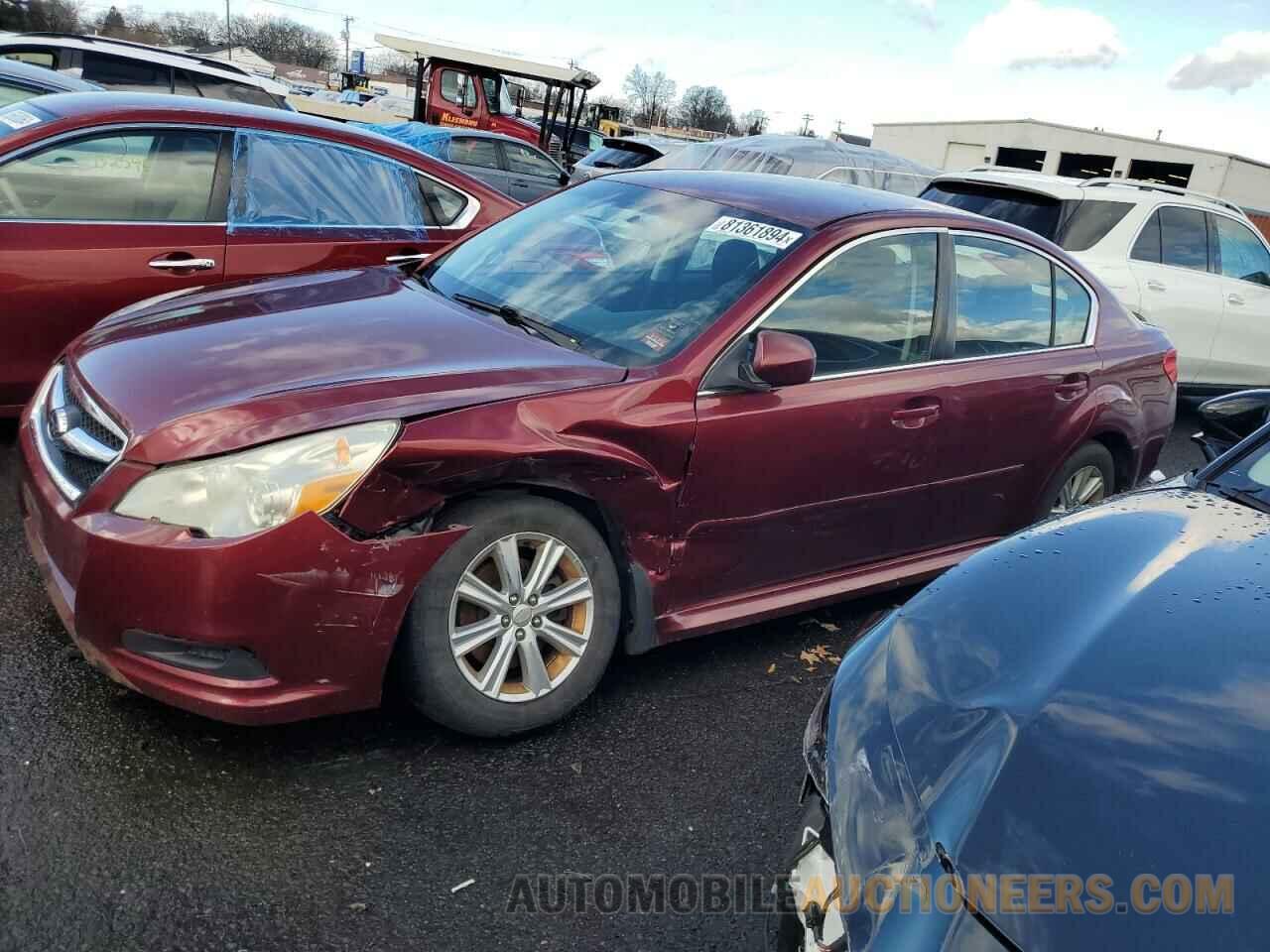 4S3BMBC6XB3260755 SUBARU LEGACY 2011