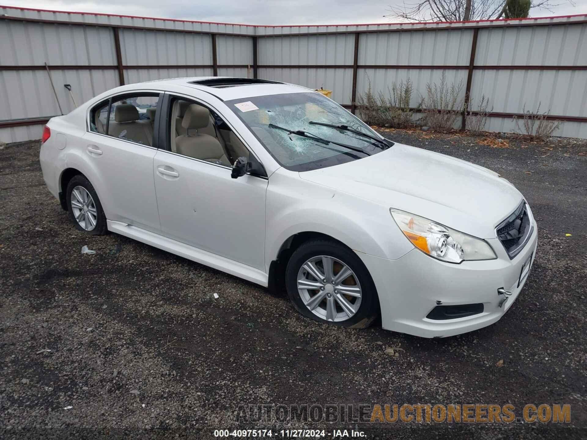 4S3BMBG62B3246844 SUBARU LEGACY 2011