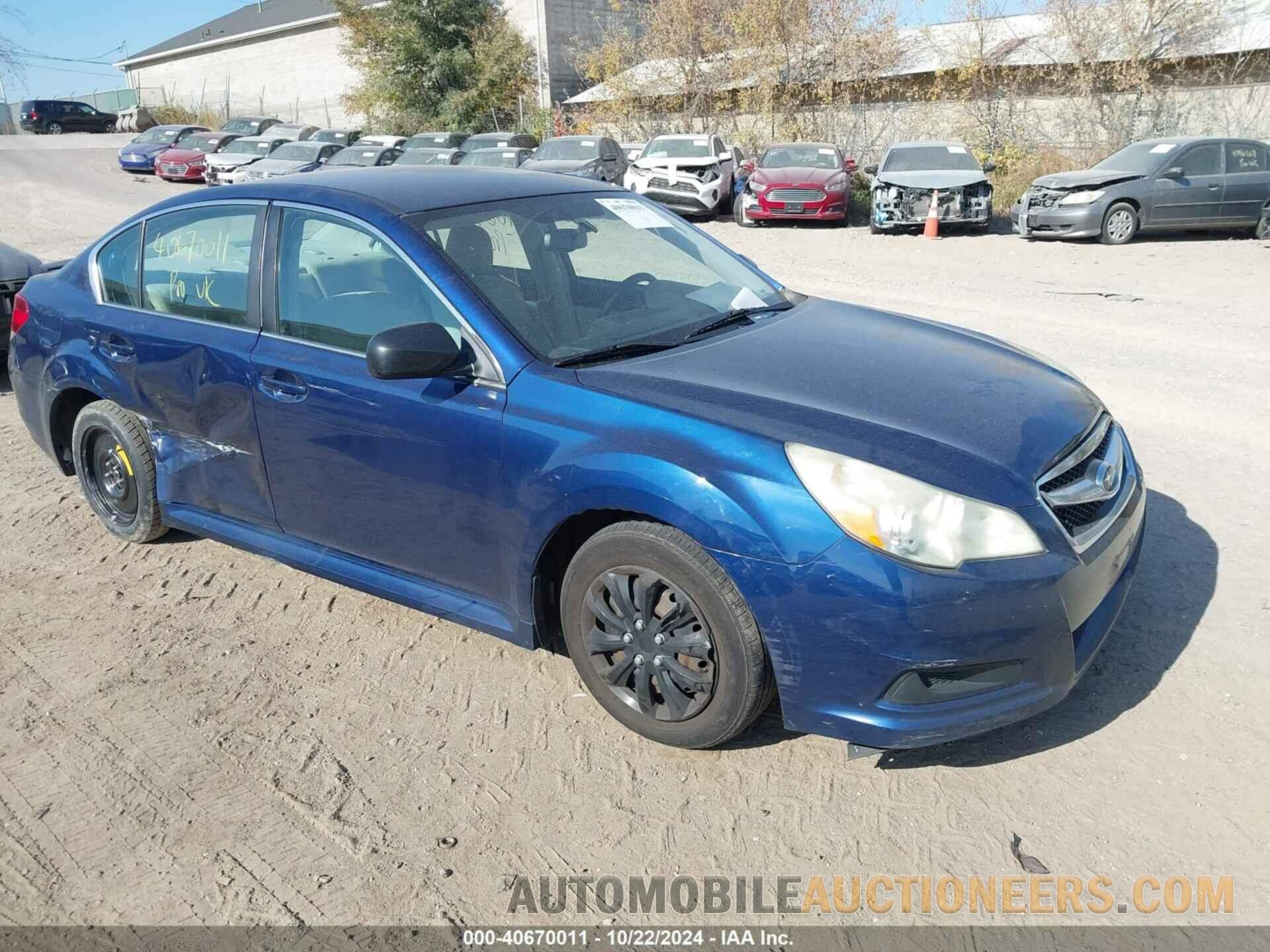 4S3BMCA65B3251681 SUBARU LEGACY 2011