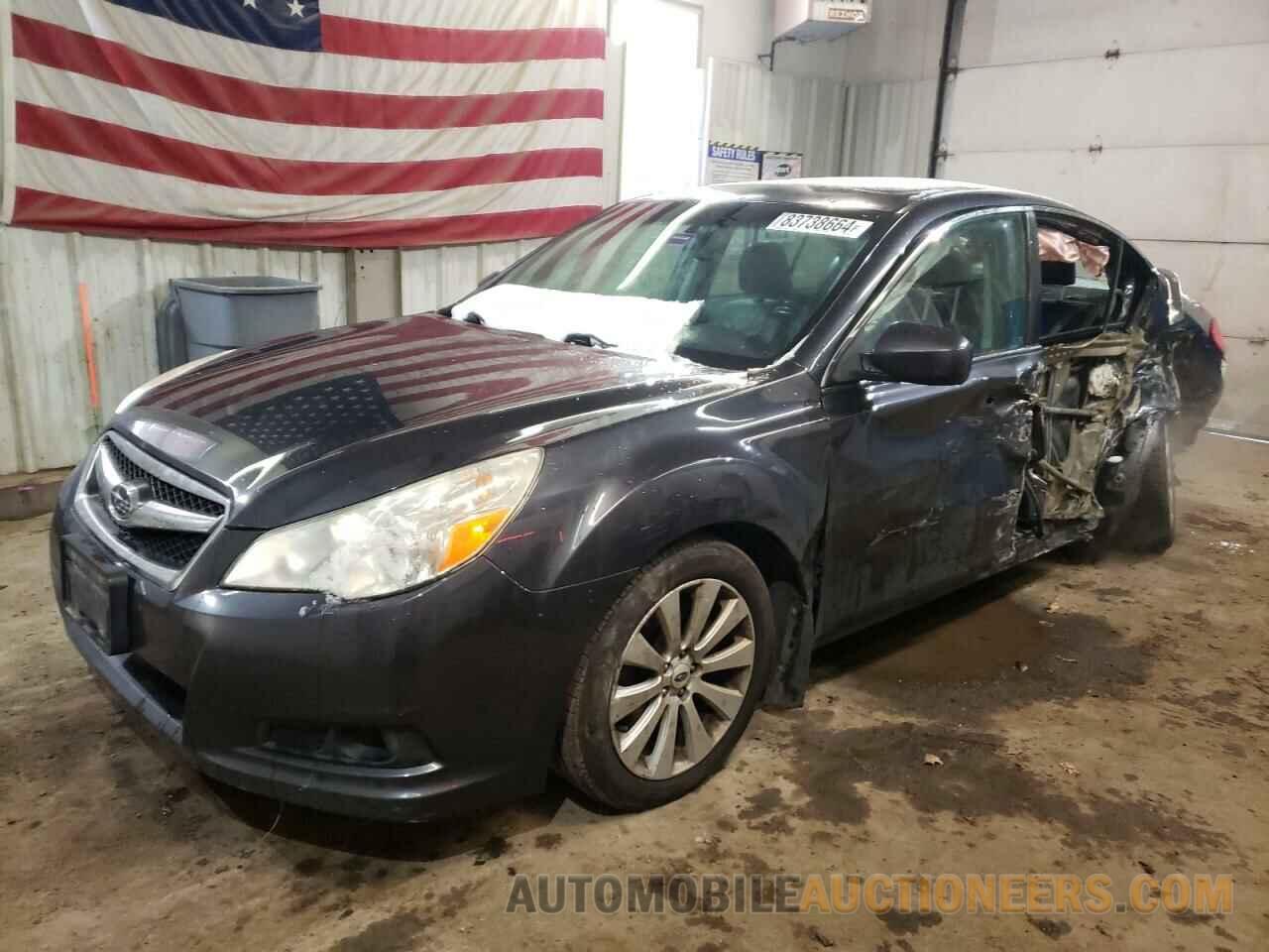 4S3BMDL63C2007425 SUBARU LEGACY 2012