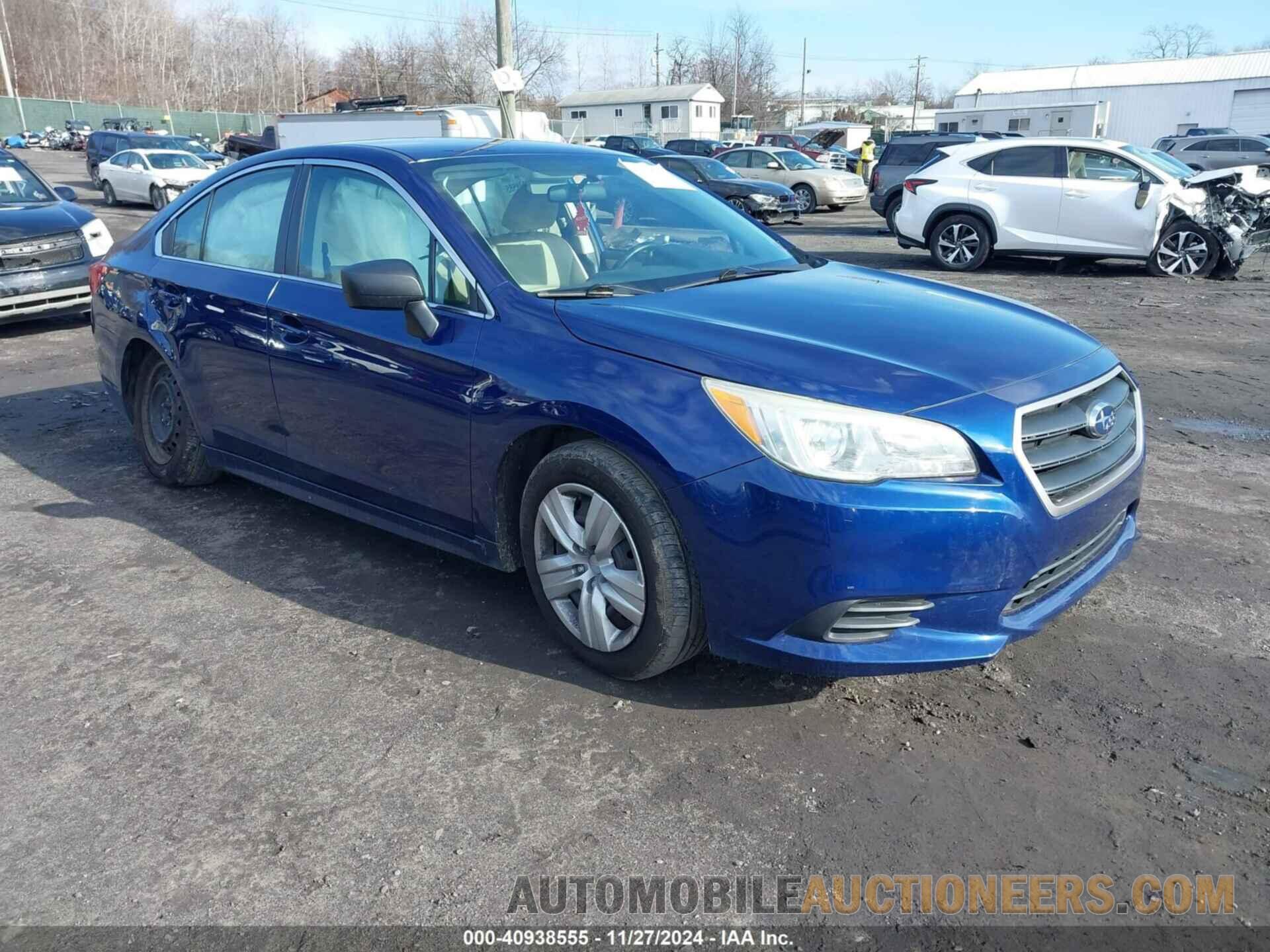 4S3BNAA66F3039332 SUBARU LEGACY 2015