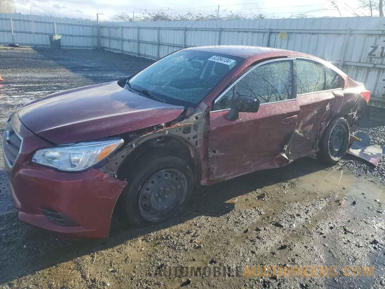 4S3BNAA67G3004963 SUBARU LEGACY 2016