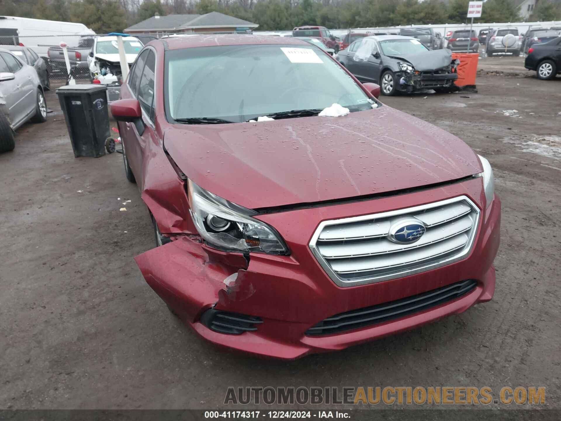 4S3BNAC63H3062356 SUBARU LEGACY 2017