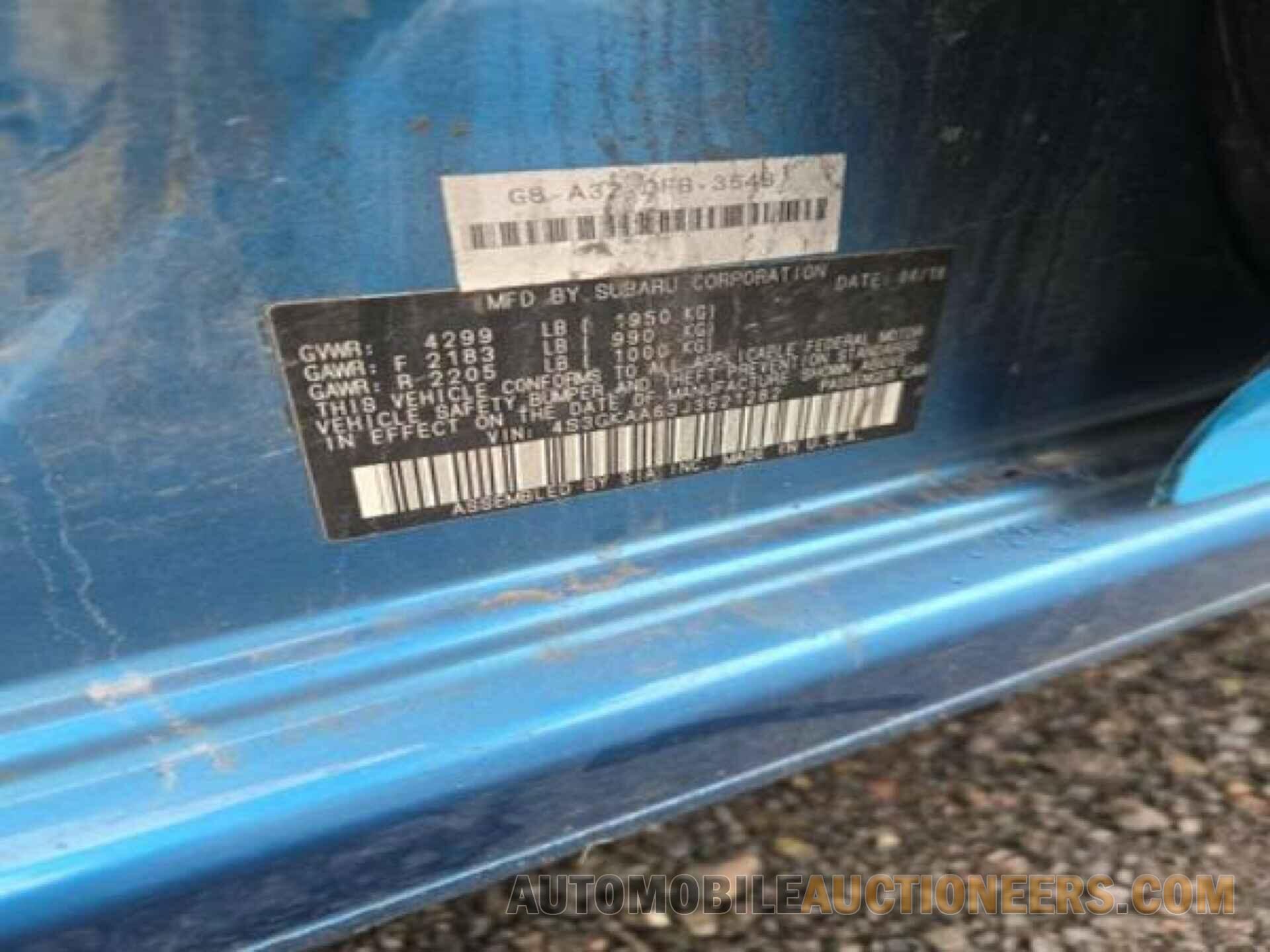 4S3GKAA63J3621282 SUBARU IMPREZA 2018