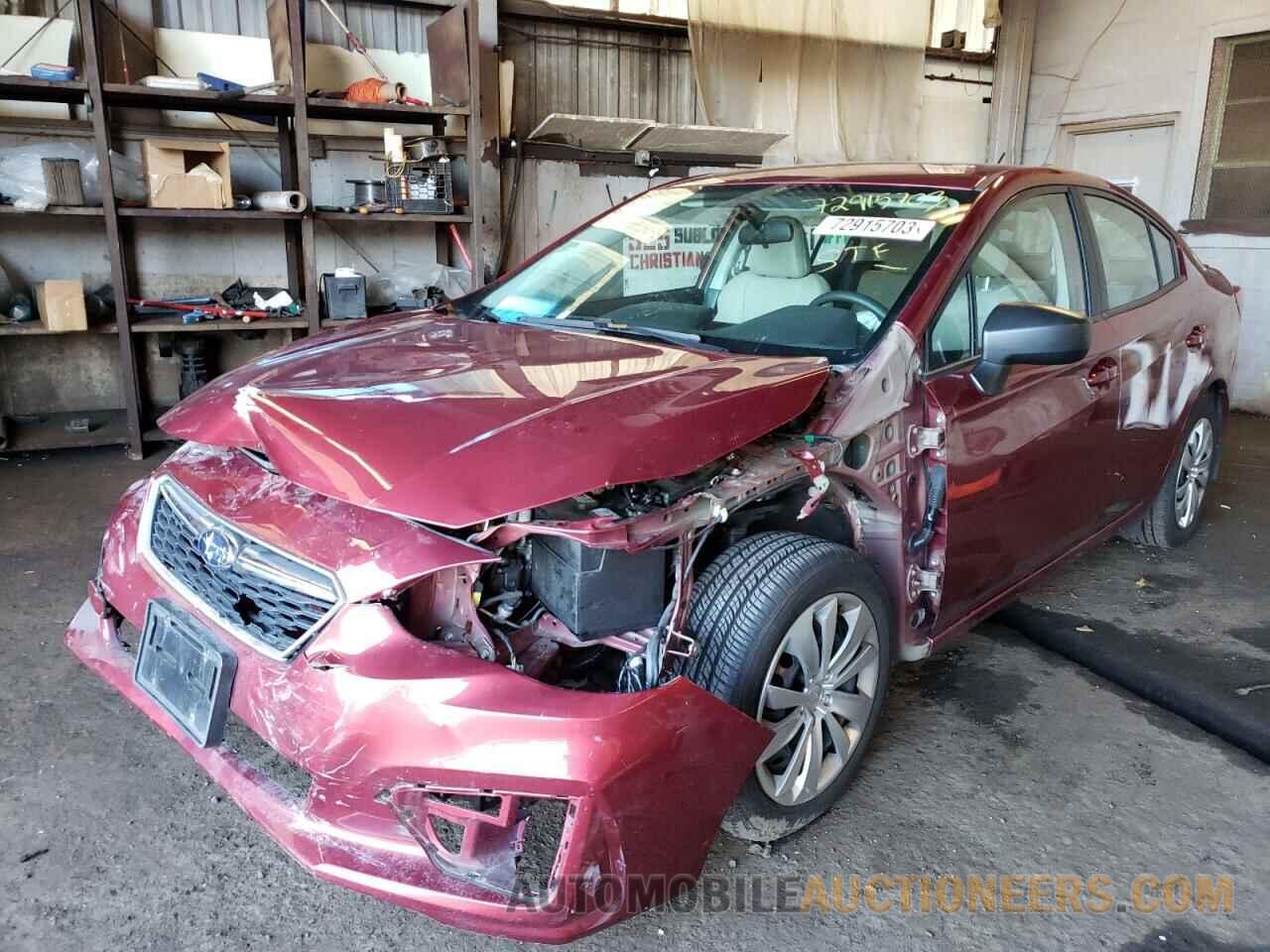 4S3GKAA67J3621771 SUBARU IMPREZA 2018