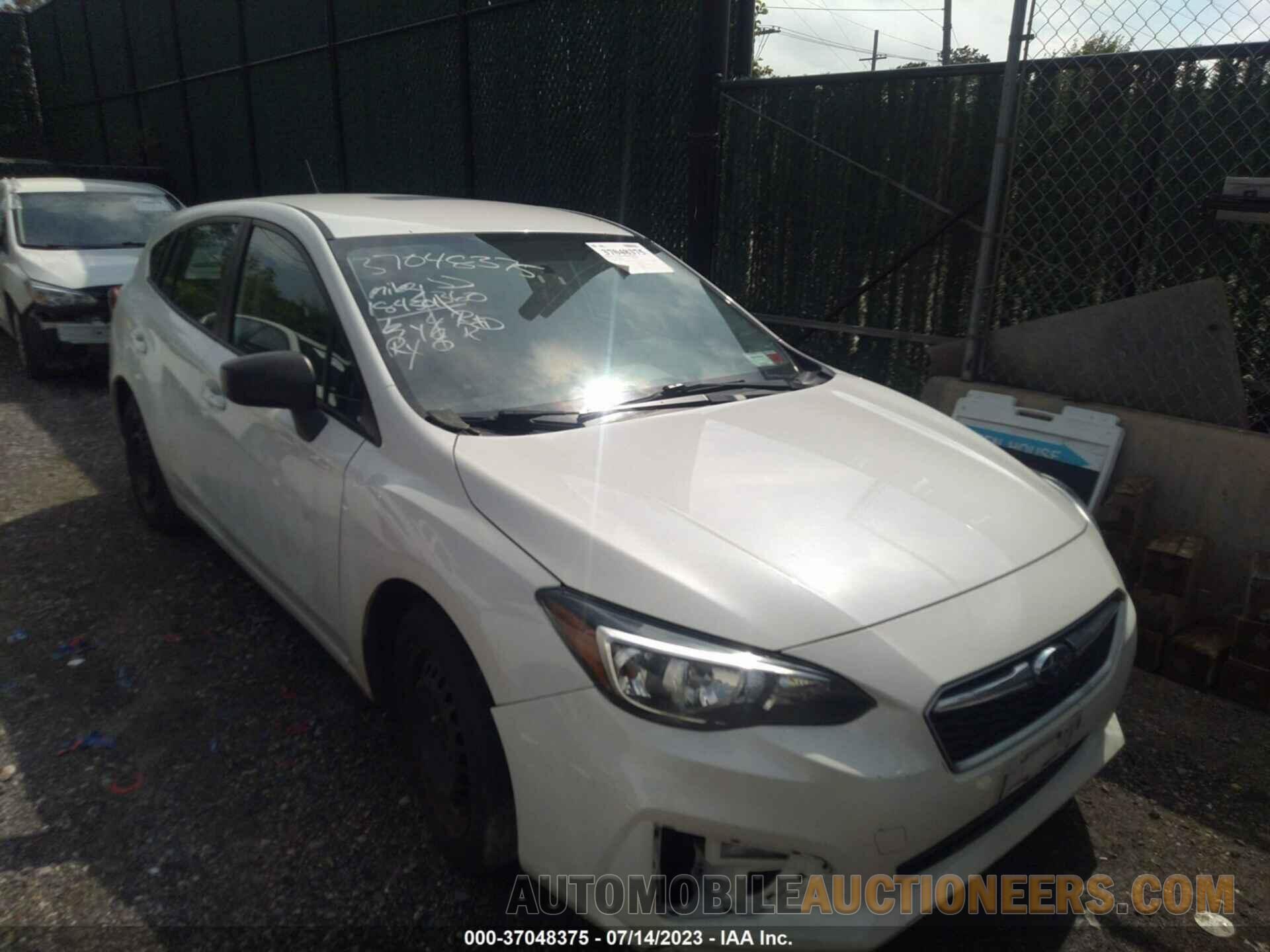 4S3GTAA61K3730502 SUBARU IMPREZA 2019