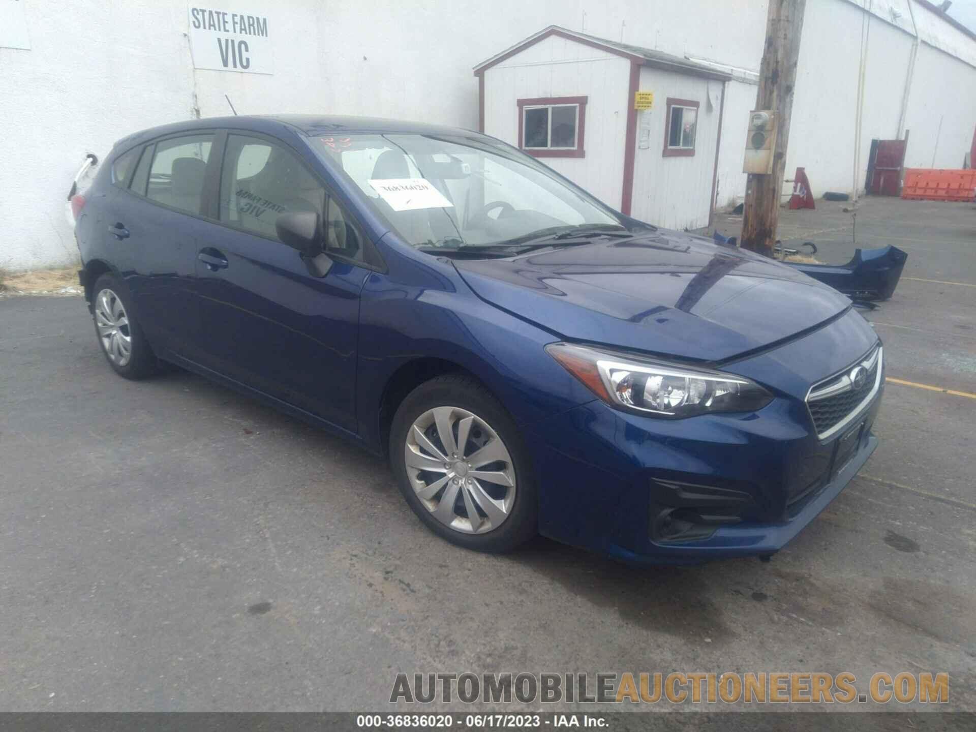 4S3GTAA62J3708457 SUBARU IMPREZA 2018