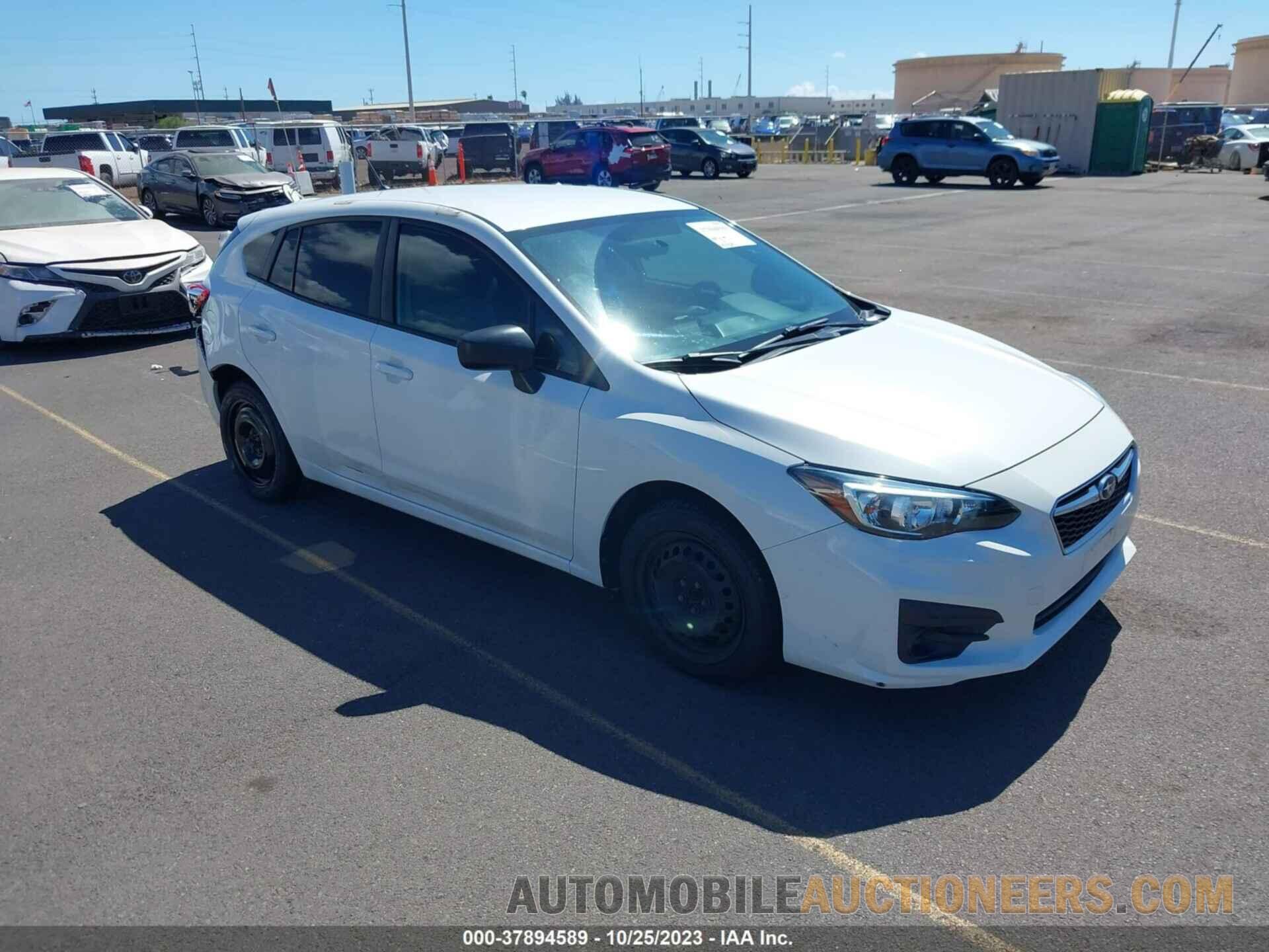 4S3GTAA65J1714636 SUBARU IMPREZA 2018