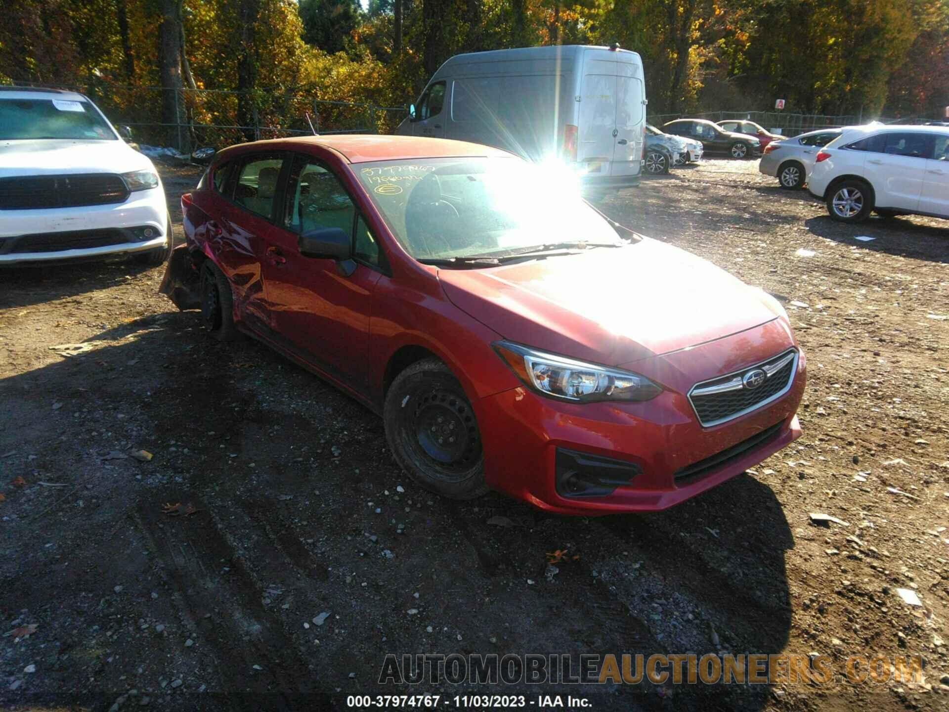 4S3GTAA65K3713444 SUBARU IMPREZA 2019