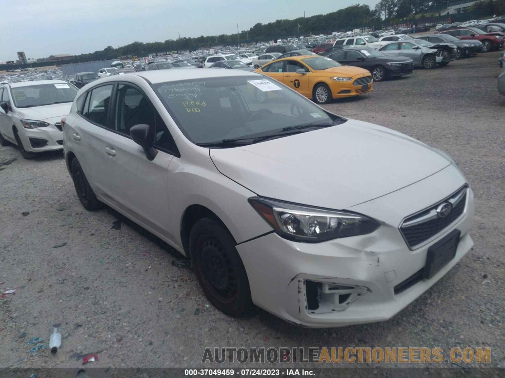 4S3GTAA65K3720930 SUBARU IMPREZA 2019