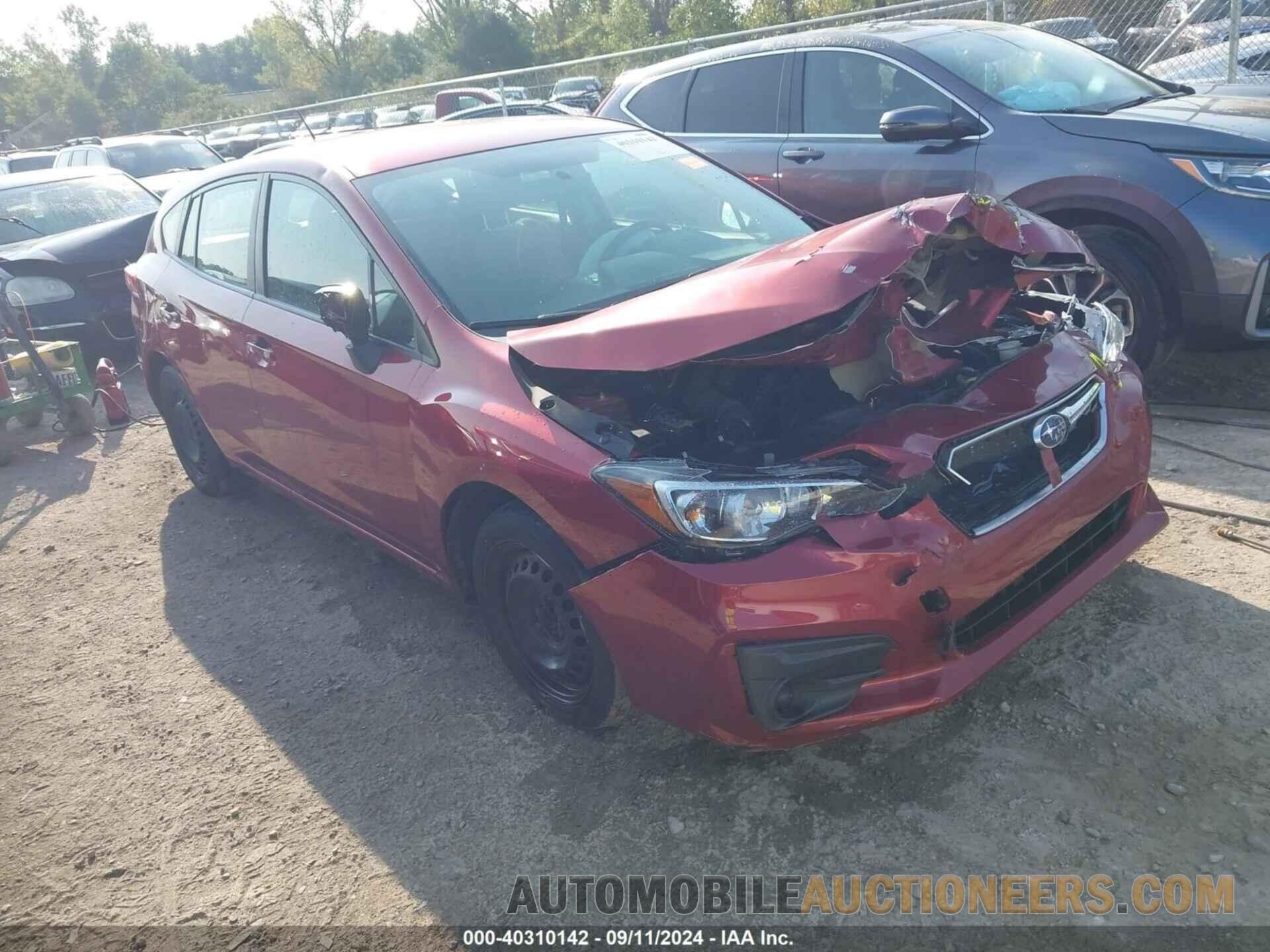 4S3GTAA67J3736125 SUBARU IMPREZA 2018