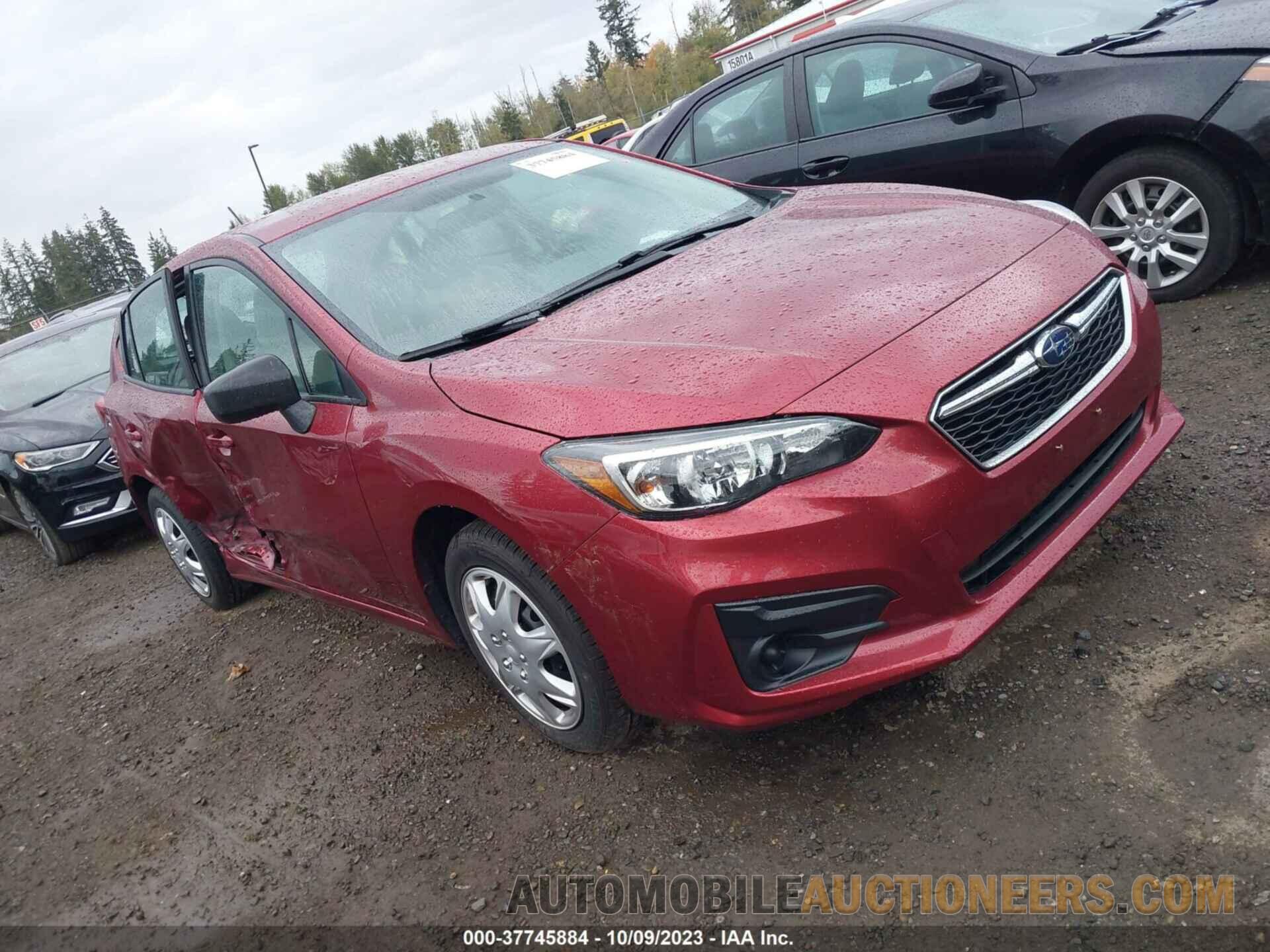 4S3GTAA67K3725420 SUBARU IMPREZA 2019