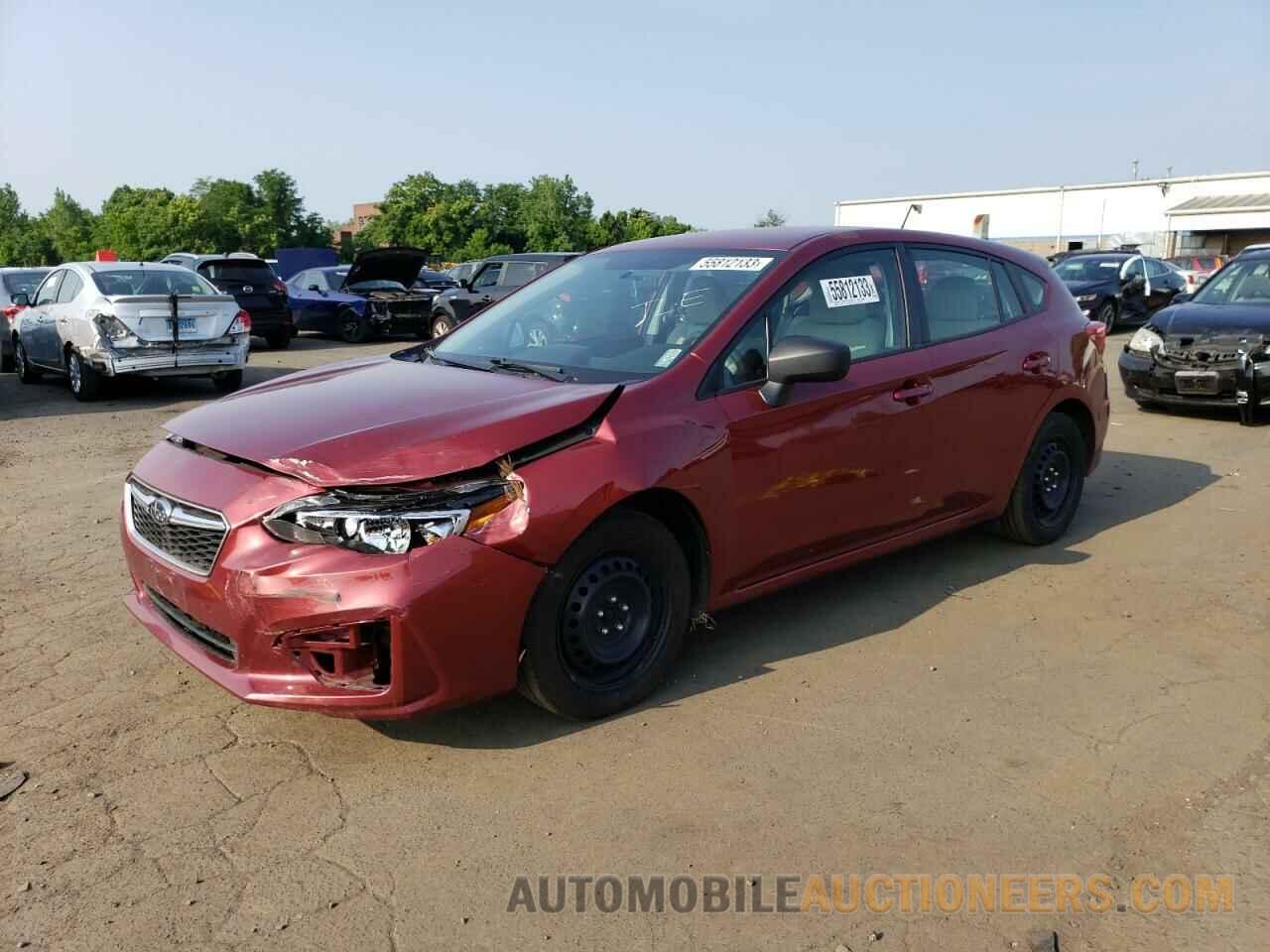 4S3GTAA69J3722257 SUBARU IMPREZA 2018