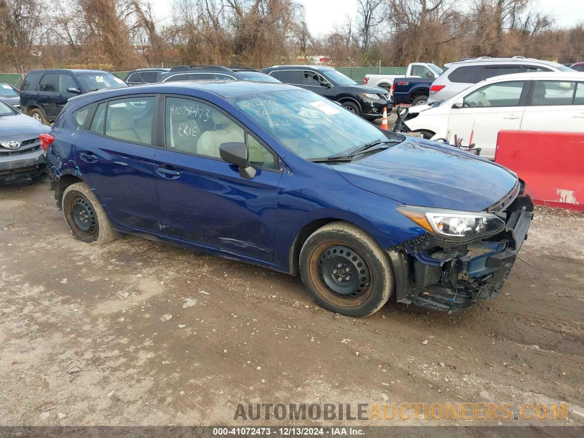 4S3GTAA69J3753671 SUBARU IMPREZA 2018