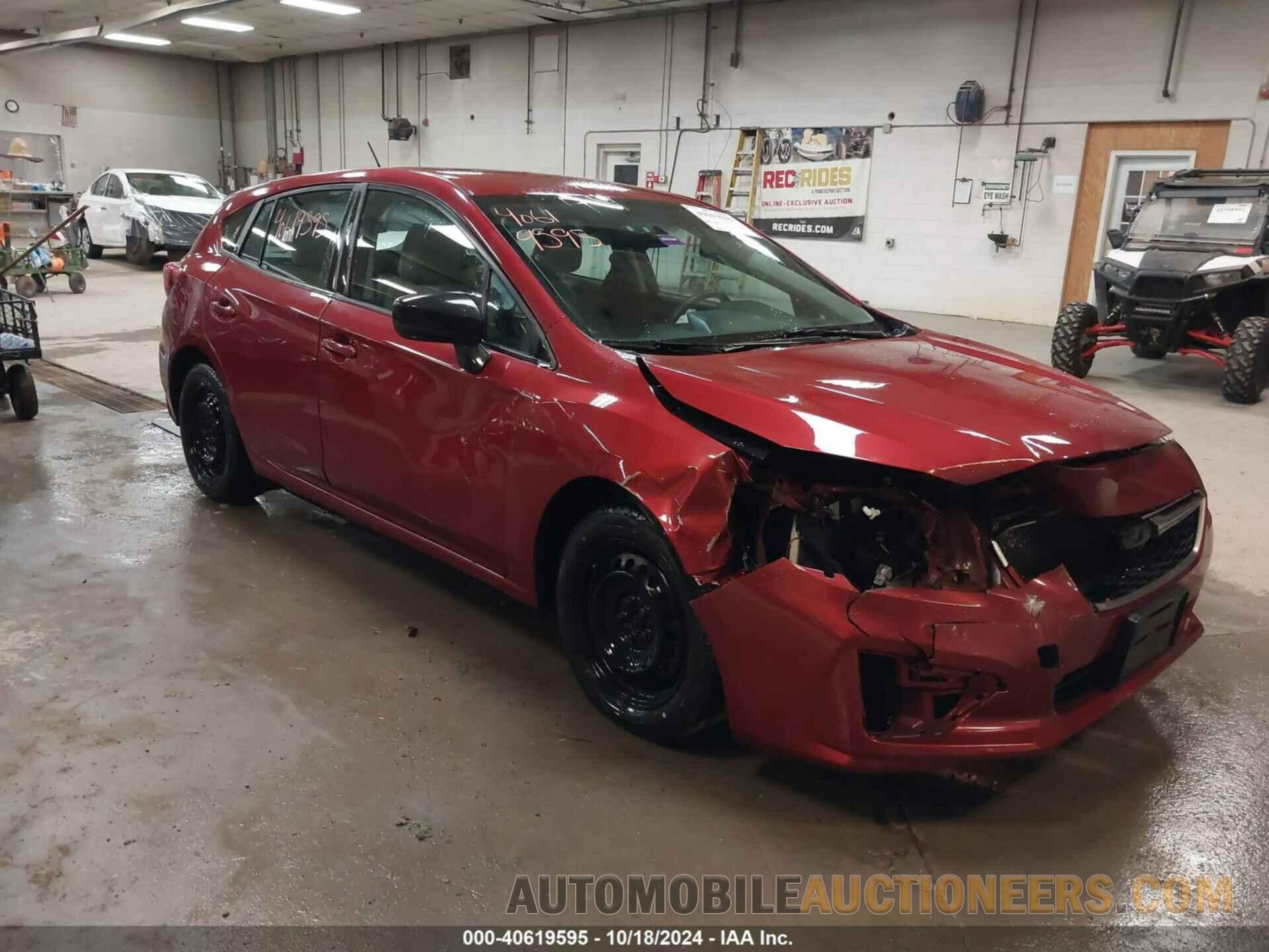 4S3GTAA6XJ3710165 SUBARU IMPREZA 2018