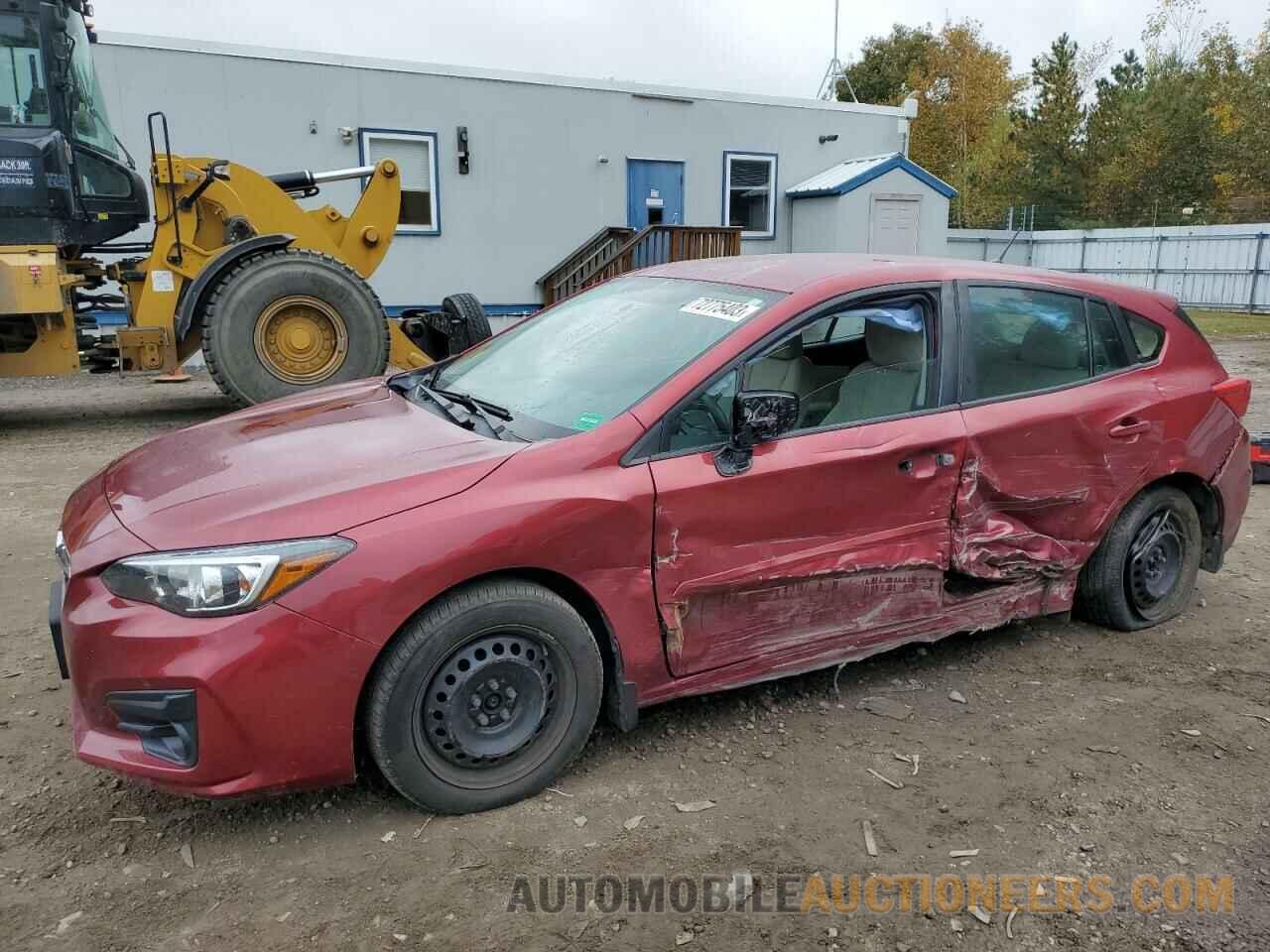 4S3GTAA6XJ3723322 SUBARU IMPREZA 2018