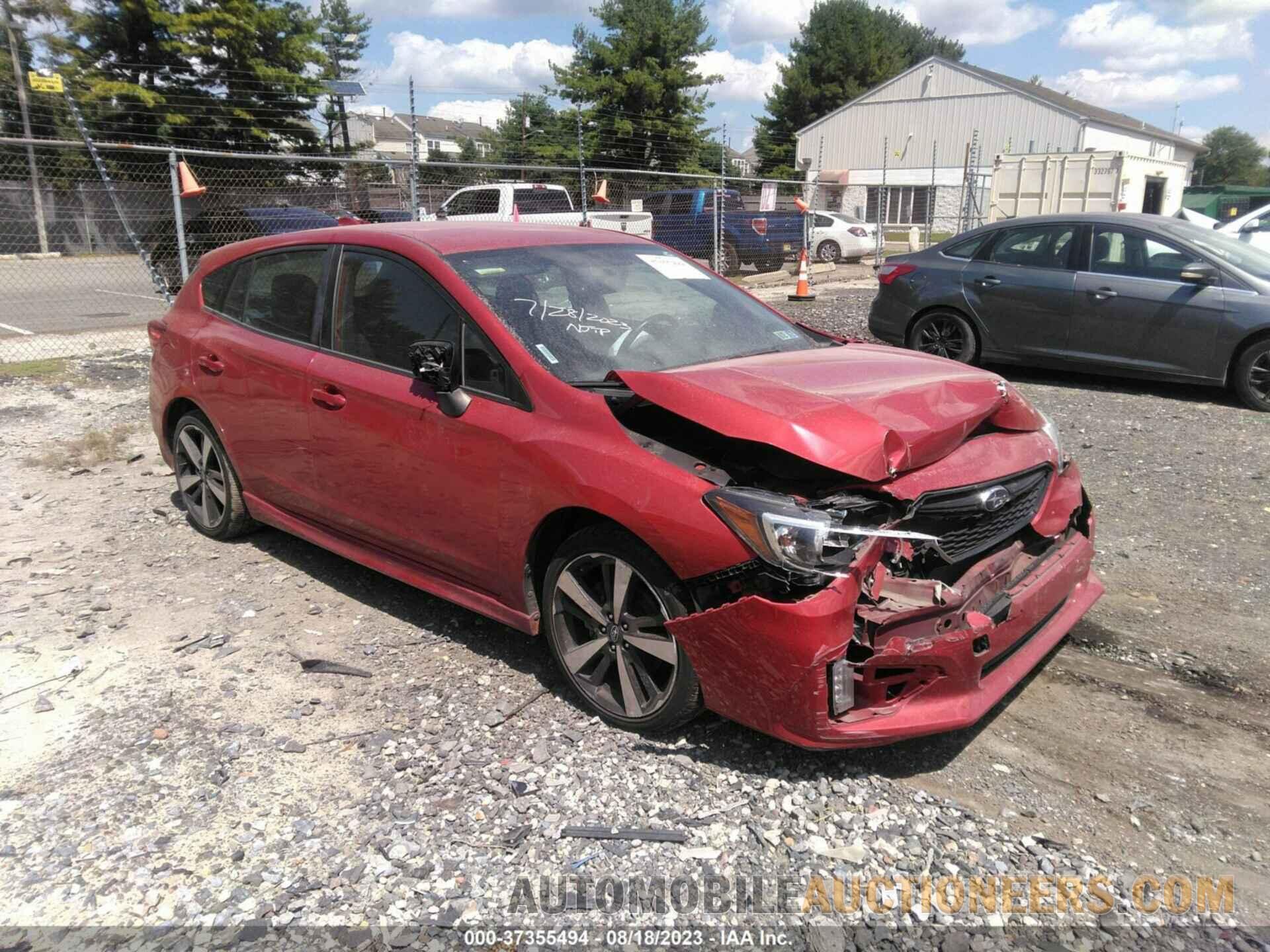 4S3GTAJ60K3713738 SUBARU IMPREZA 2019