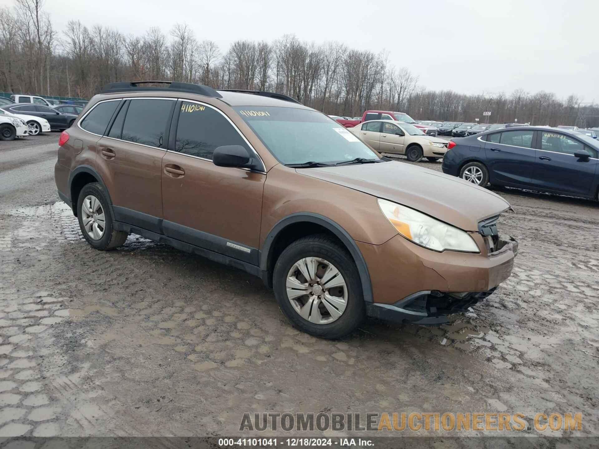 4S4BRBAC5B3425813 SUBARU OUTBACK 2011