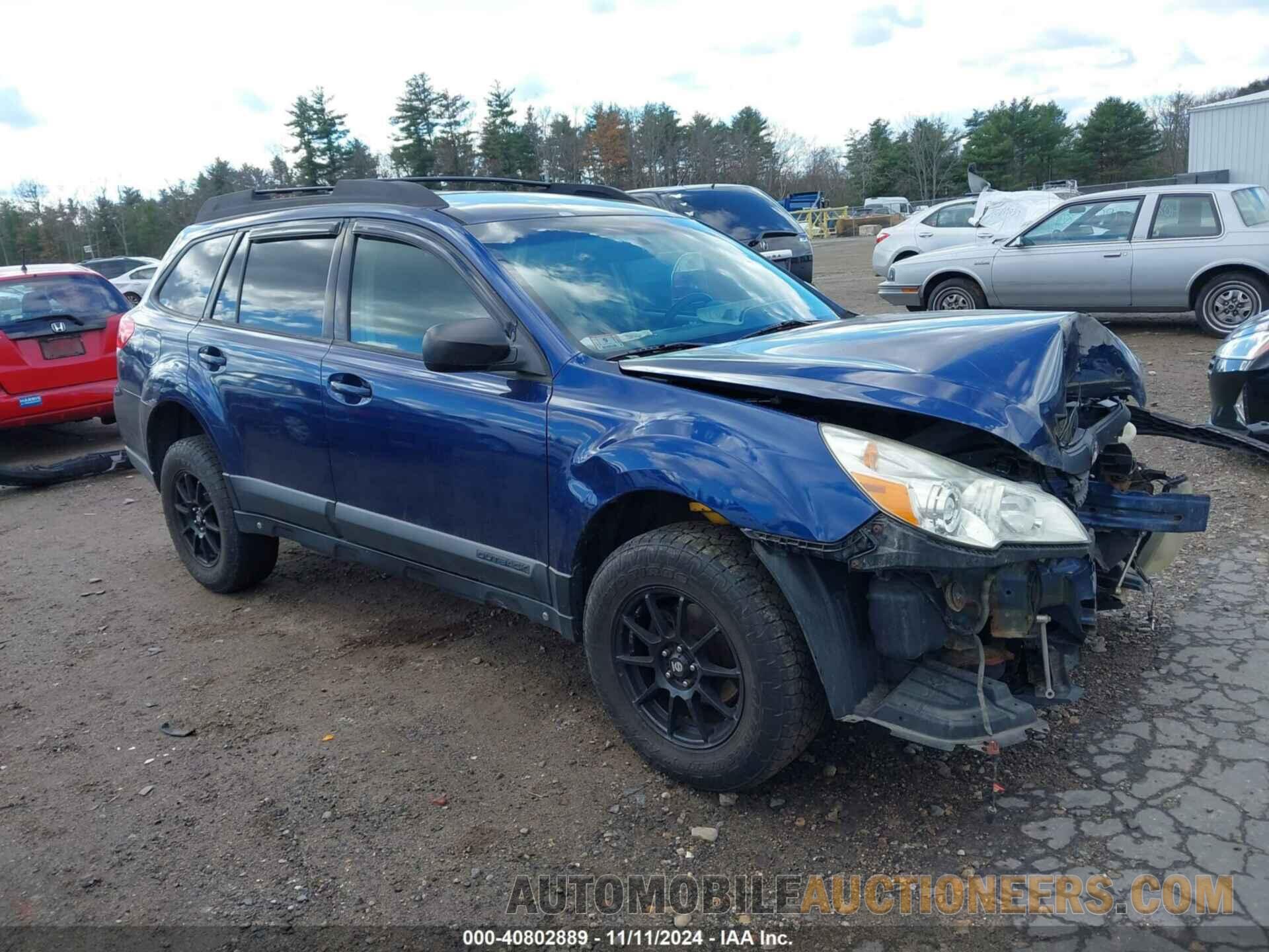 4S4BRBAC6B3401844 SUBARU OUTBACK 2011