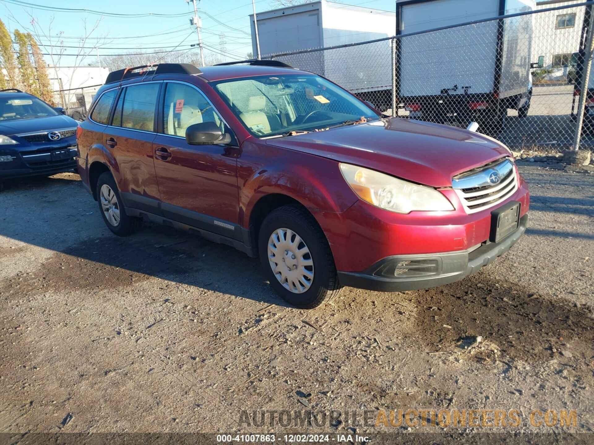 4S4BRBAC7B3412156 SUBARU OUTBACK 2011