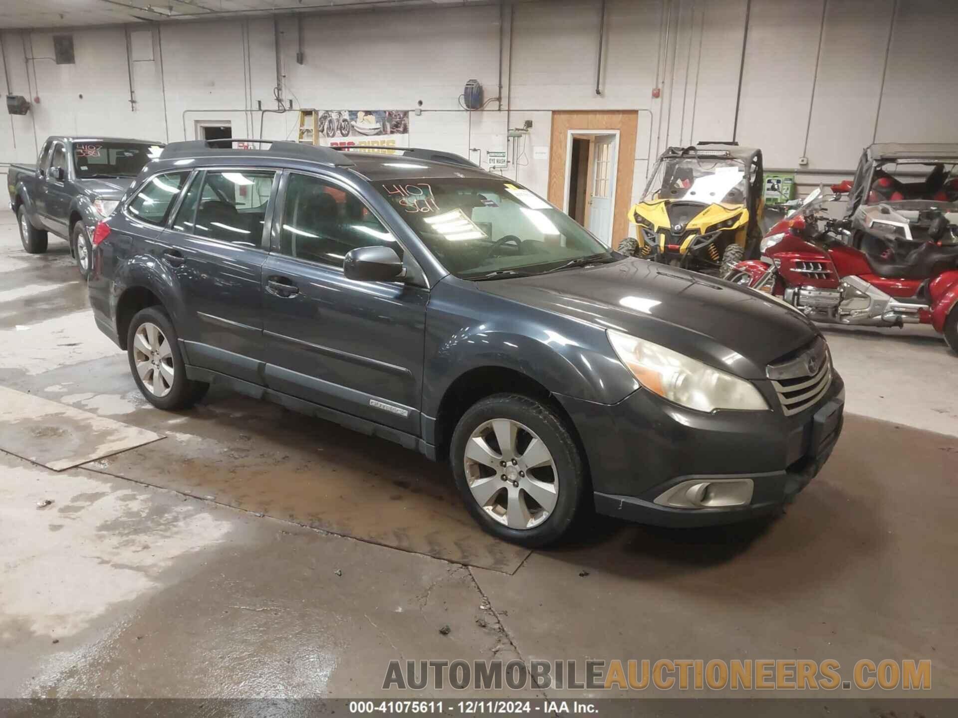 4S4BRBAC7C3295552 SUBARU OUTBACK 2012