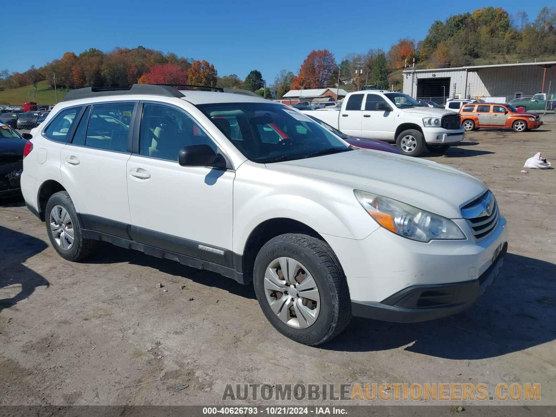 4S4BRBACXC3285680 SUBARU OUTBACK 2012