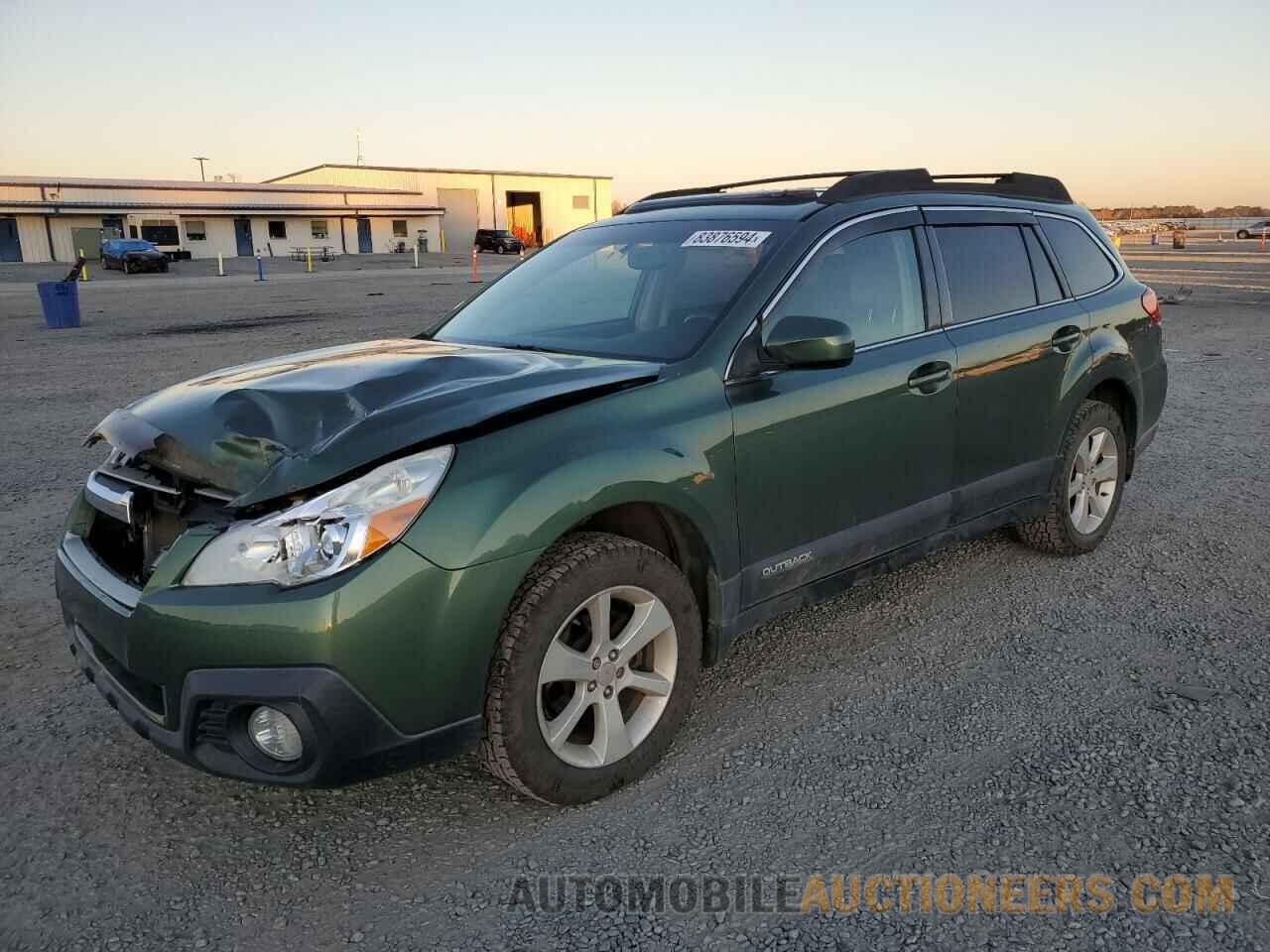 4S4BRBDC5E3289103 SUBARU OUTBACK 2014